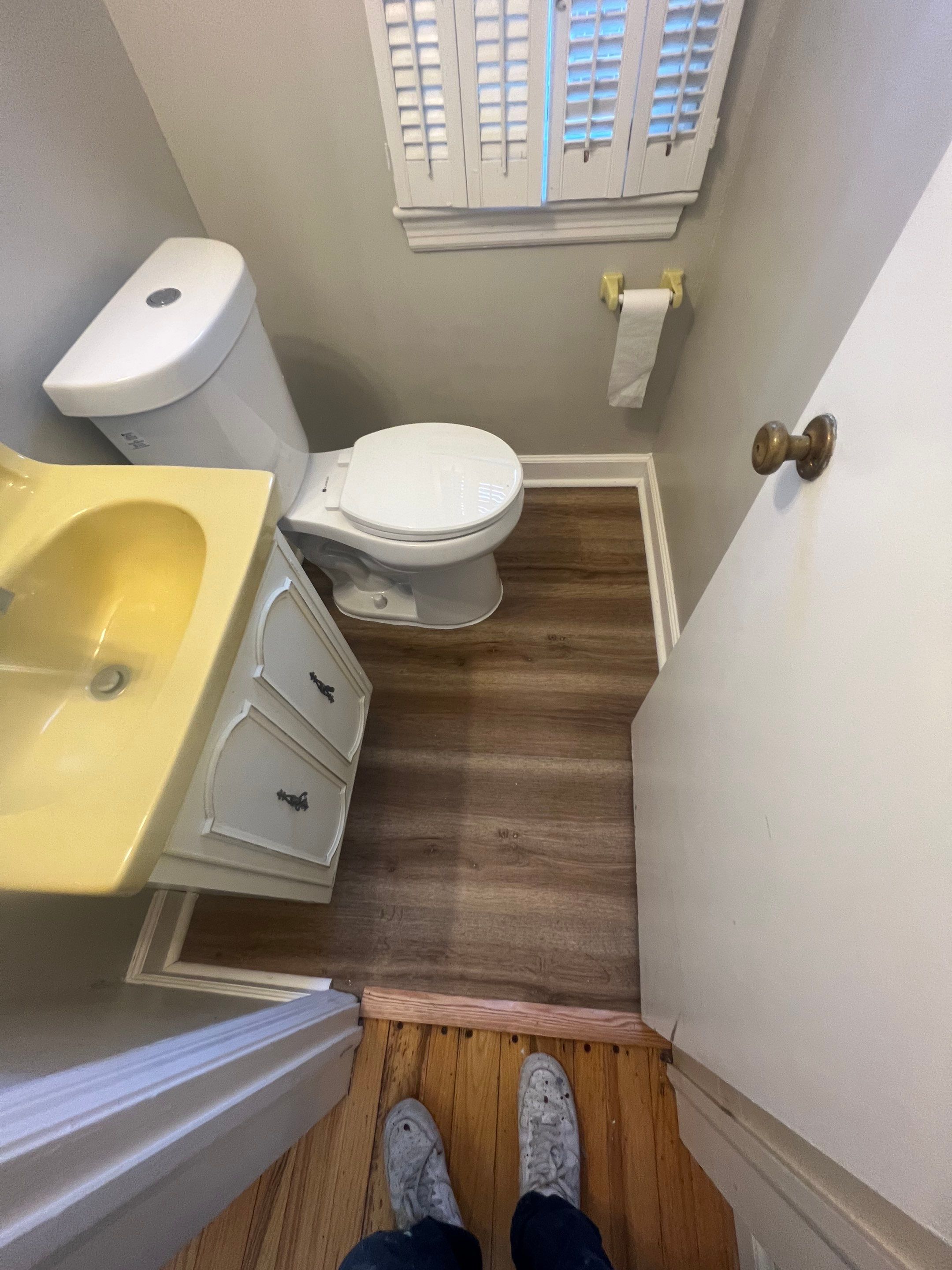 Luxury Vinyl Flooring Installation by Greenspring Construction Services