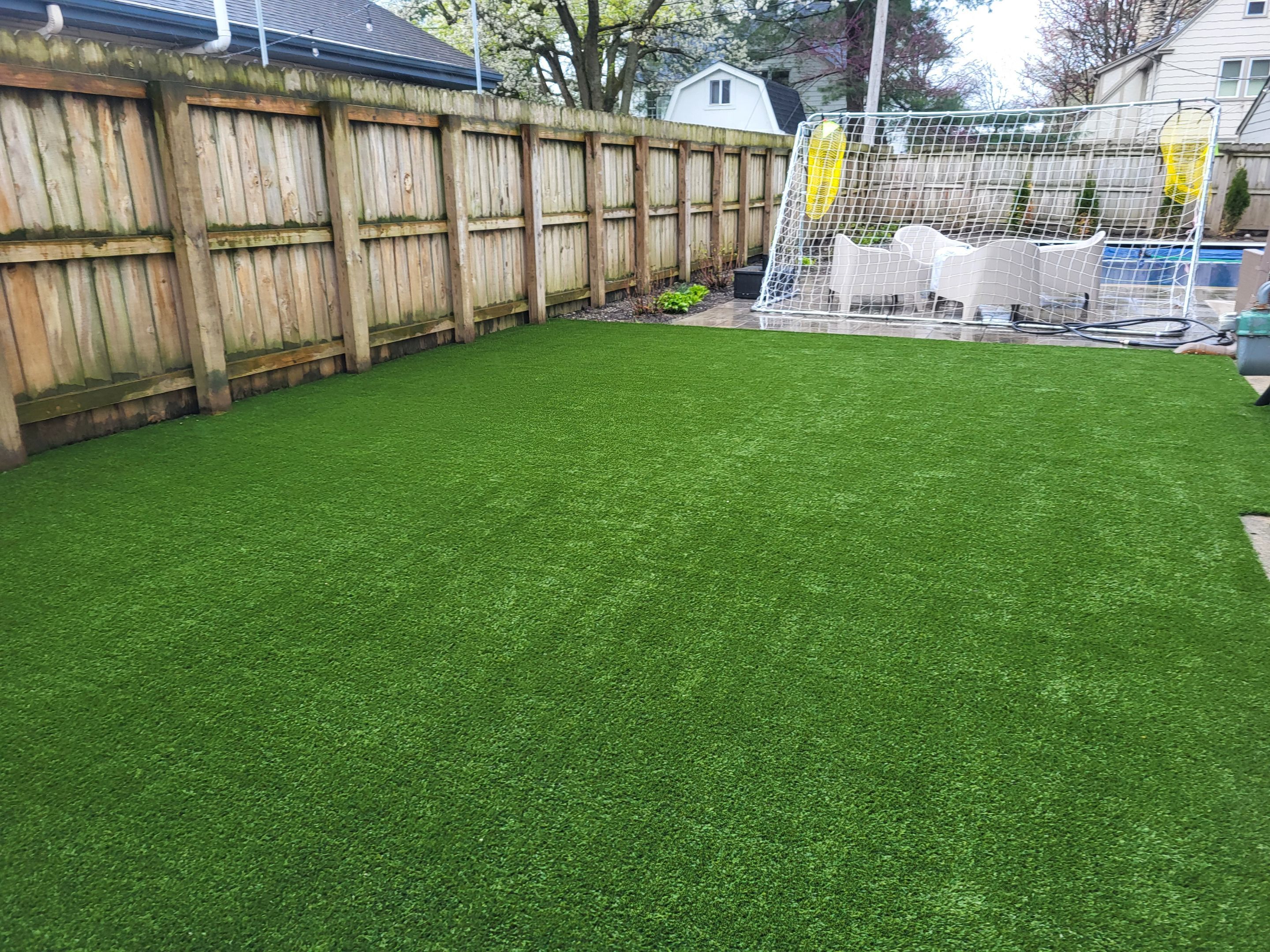 Residential Turf Installation in Bexley (2023) by Southwest Greens Midwest