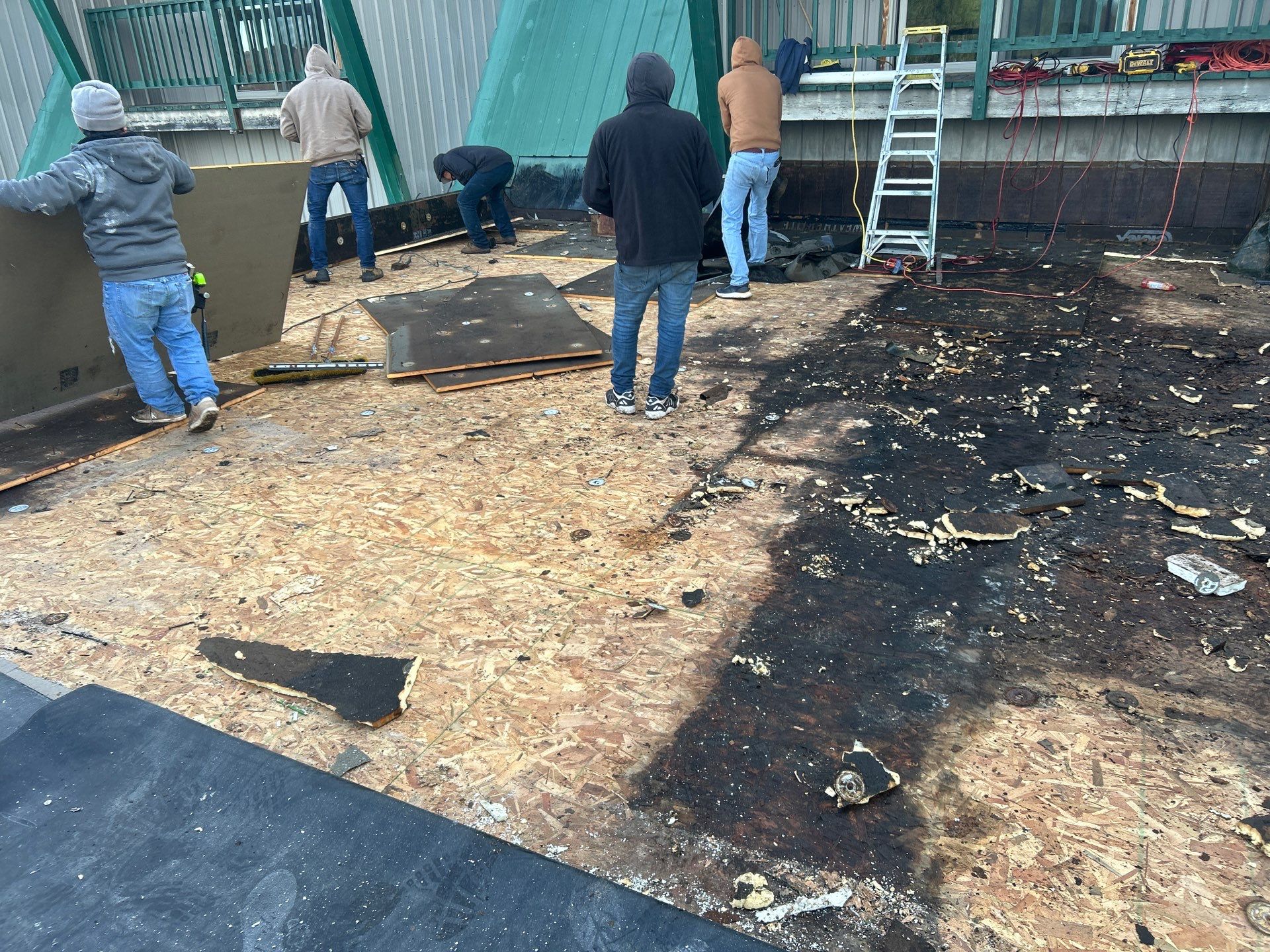 Project in Terra Alta by Duarte’s Roofing 