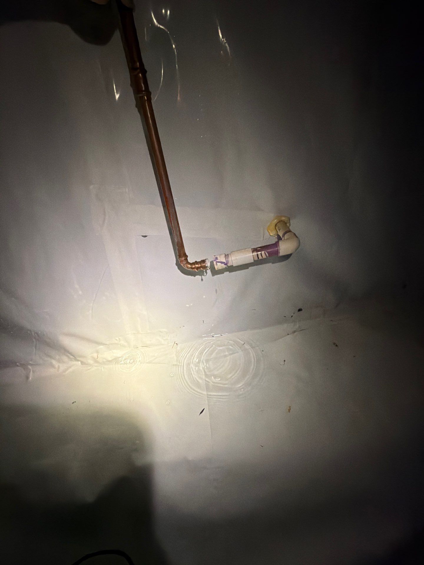 Alpharetta Crawlspace Water Damage Restoration with Vapor Barrier Installation by Restoration Damage Pros of Atlanta