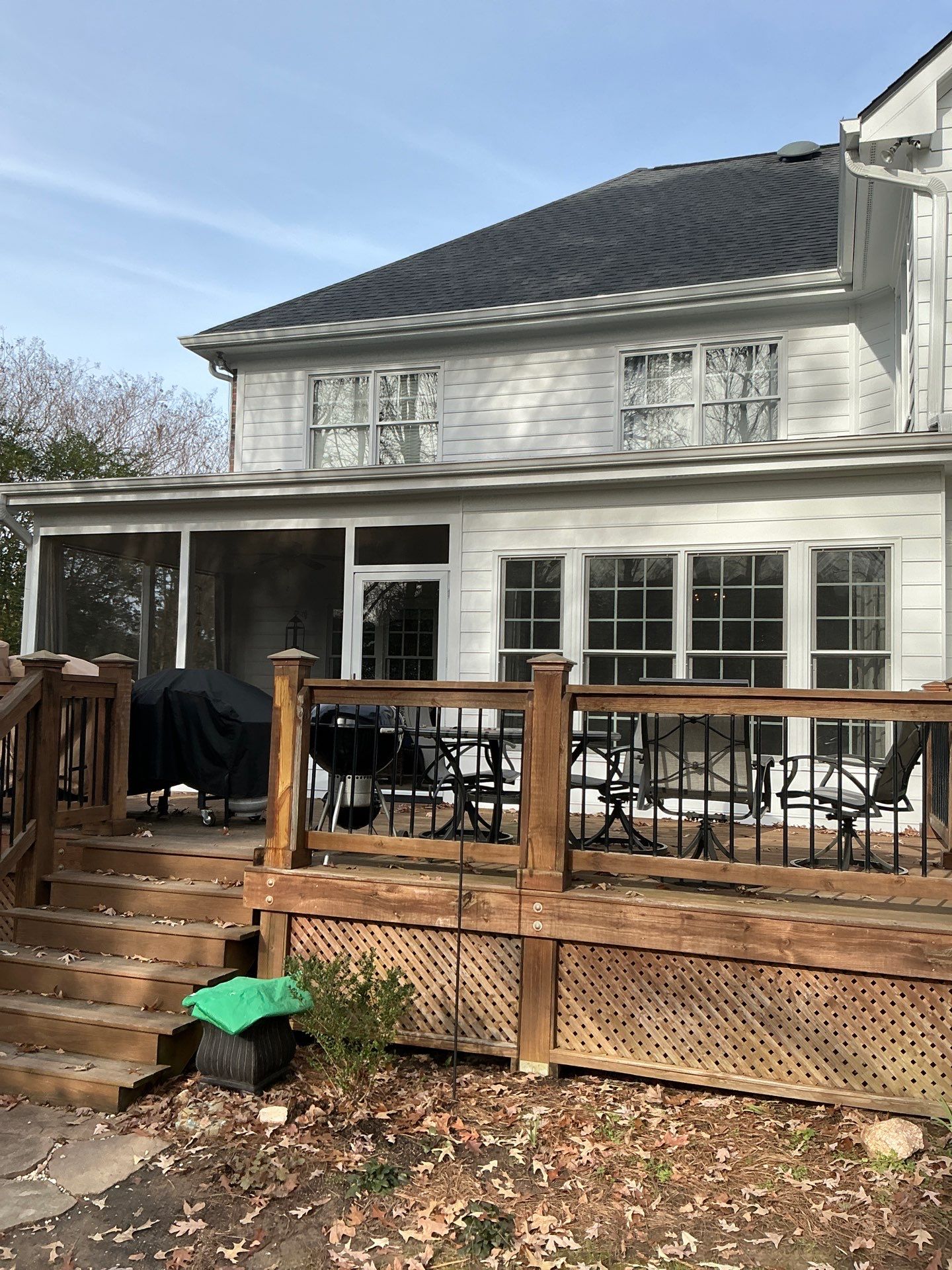Exterior painting and Major carpentry by GonzalezPainters & Contractors Inc 