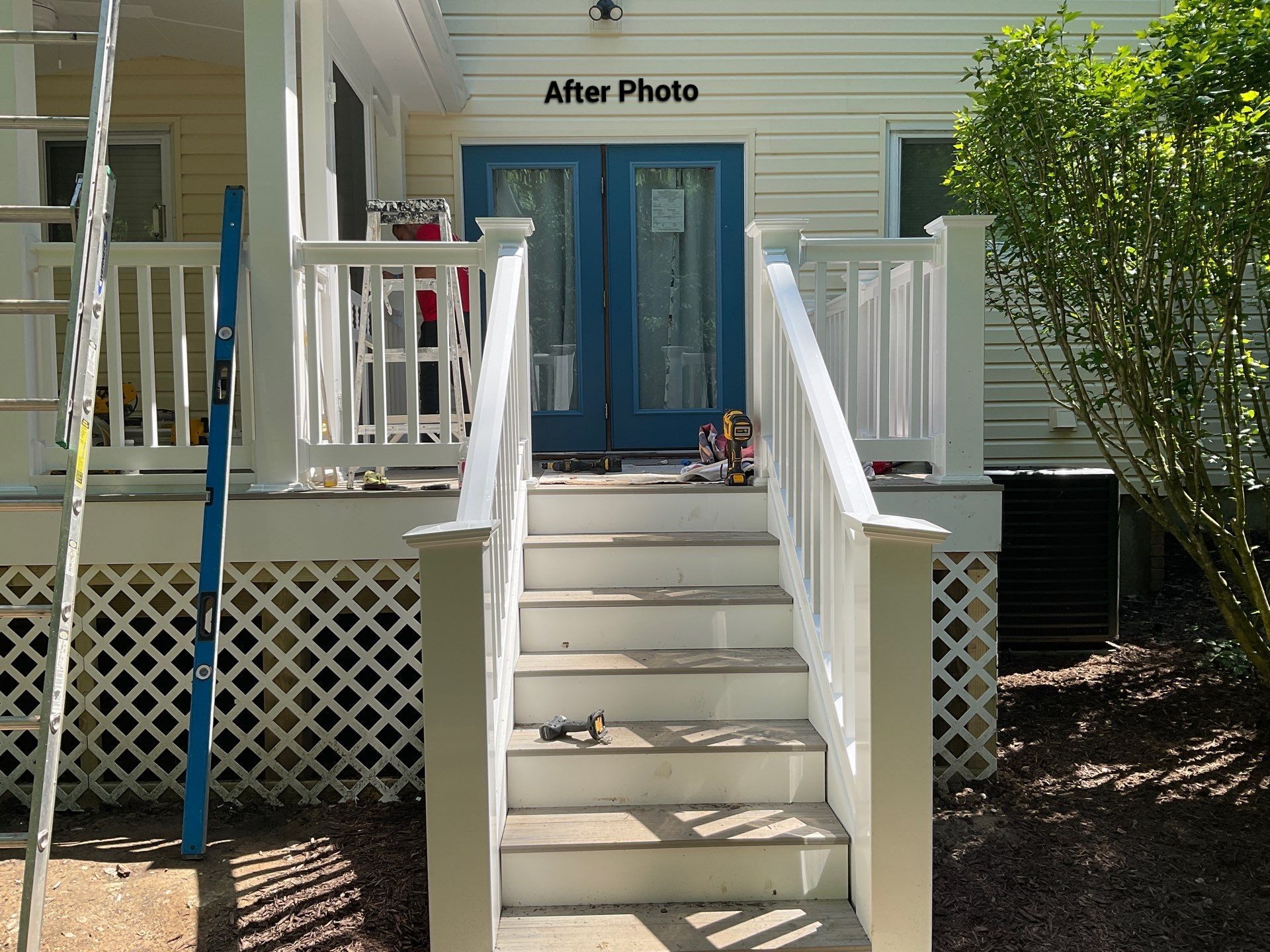 New Screen in cover porch  by Alpha Design Services