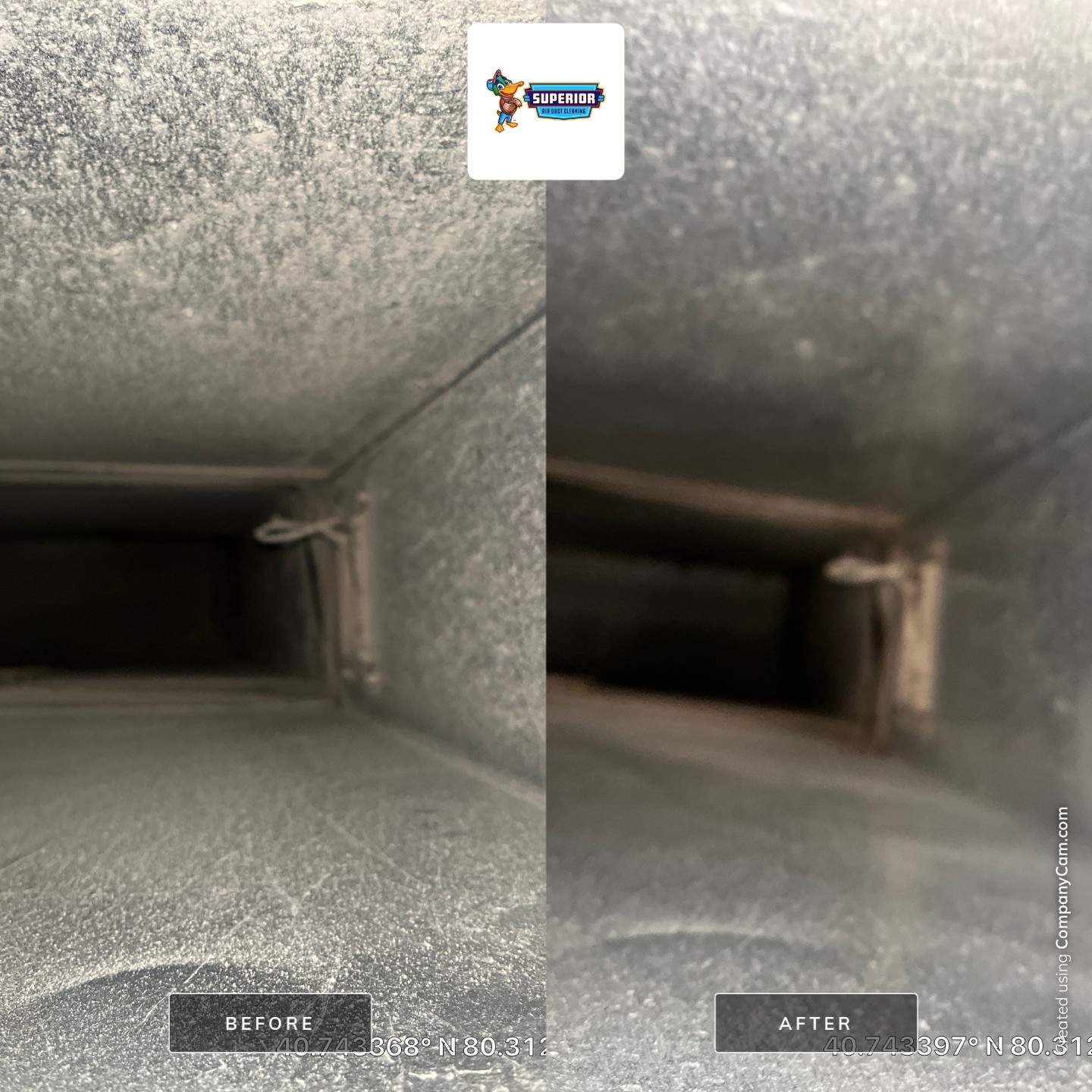 Air Duct Cleaning With a Vacuum Truck in New Brighton, PA by Superior Air Duct Cleaning