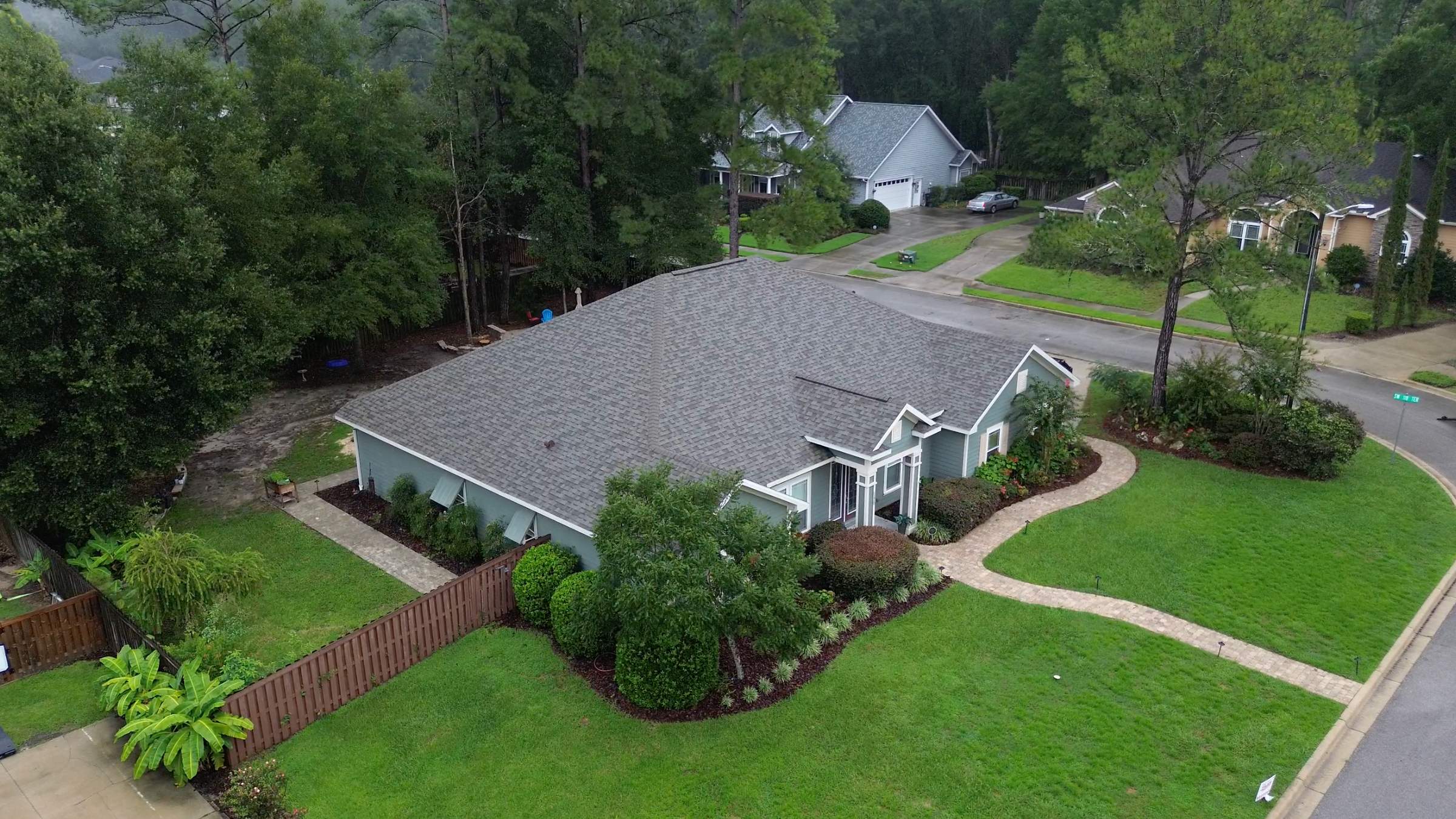 New Driftwood Shingle Roof n Gainesville, FL by Brehm Roofing
