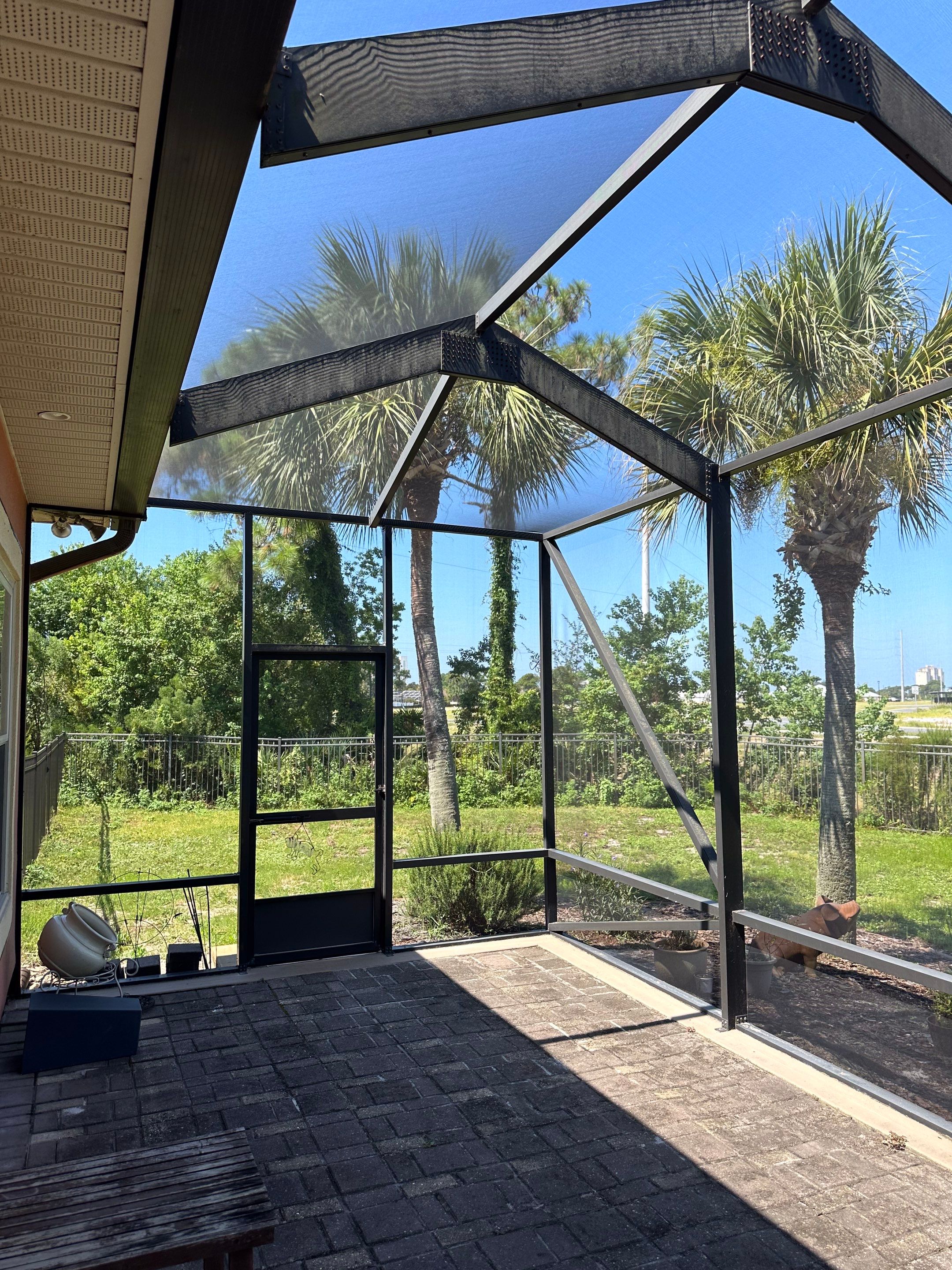 Patio Cover w/Pergola Trim using Colorbeam by Titan Sunrooms