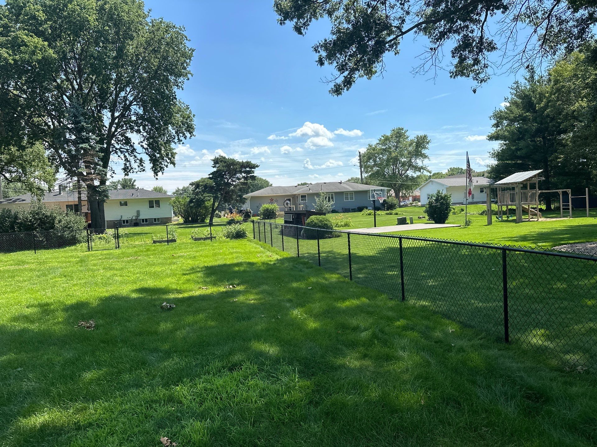 Project in Cedar Falls by Perfect Picket Fence and Stain