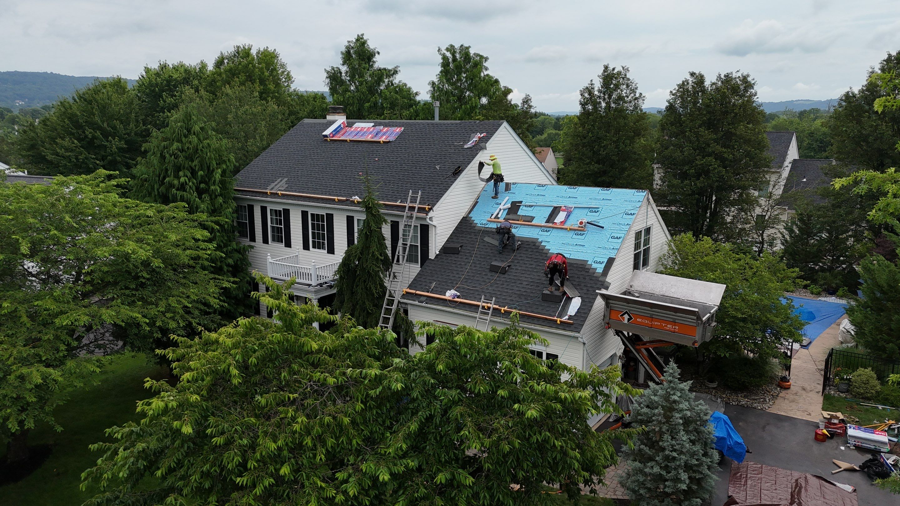 Roof Project in Greenwich Township, NJ. by All State Home Improvement Inc.