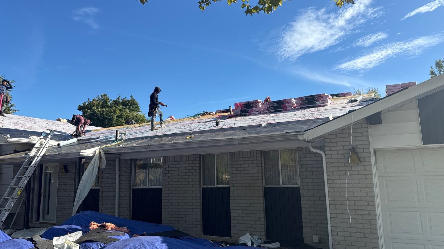 Roof Replacement using Owens Corning Williamsburg Grey by 180 Contractors