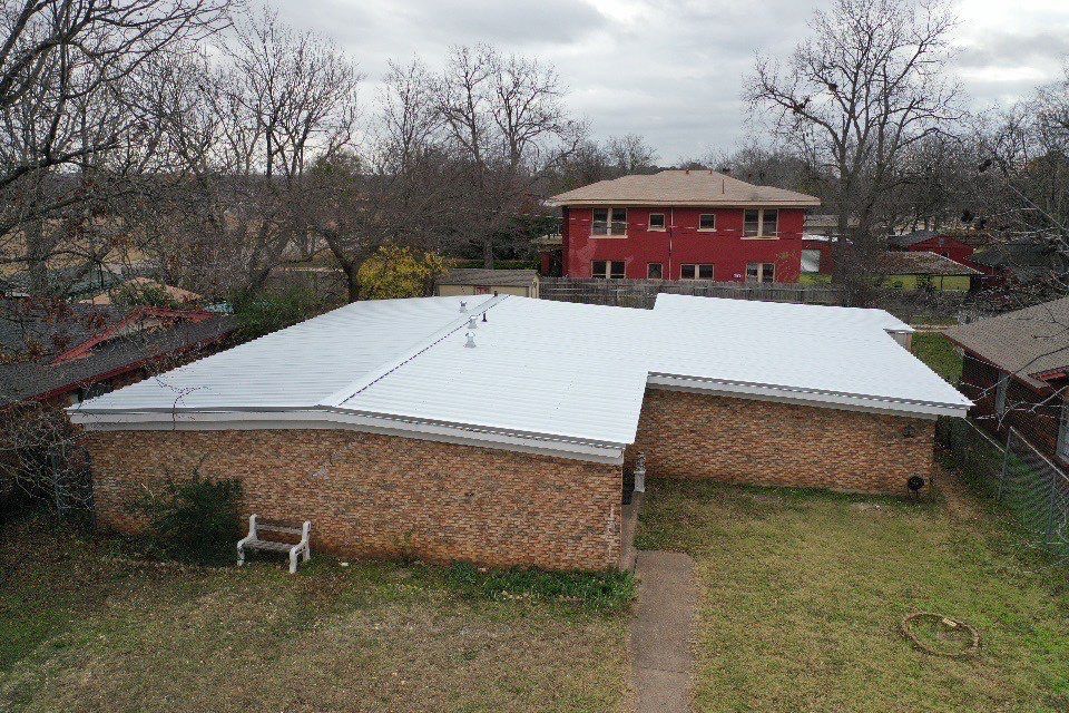 Cleburne, Tx - Metal Roof Install 24 Gauge R Panel by DT Roofing - Seth Wells