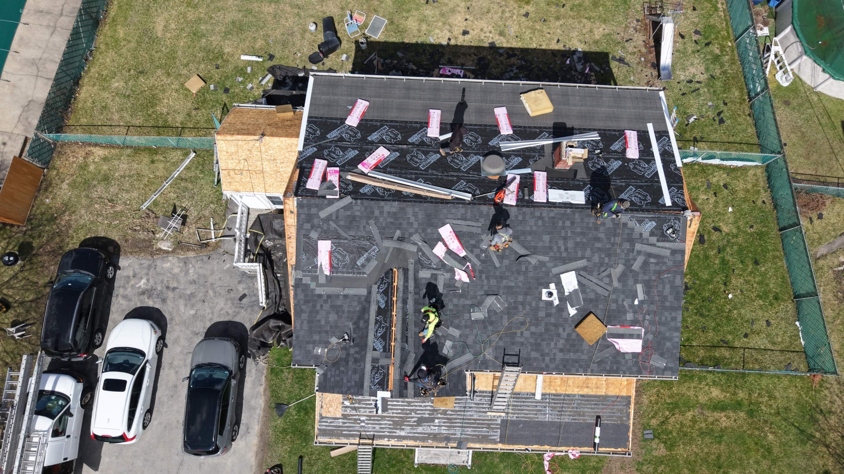 Full Roof Replacement in Worcester, MA – Owens Corning Duration, Onyx Black by JOHNNYS PRO