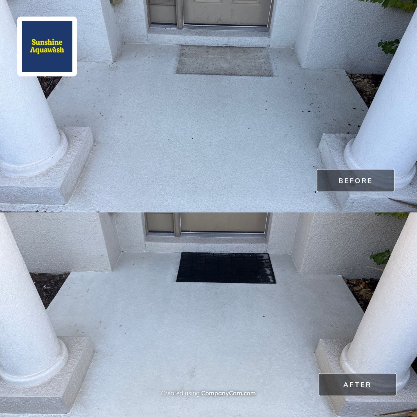Driveway & Walkway Cleaning Project | Northwood Park, Palmetto FL by Sunshine AquaWash