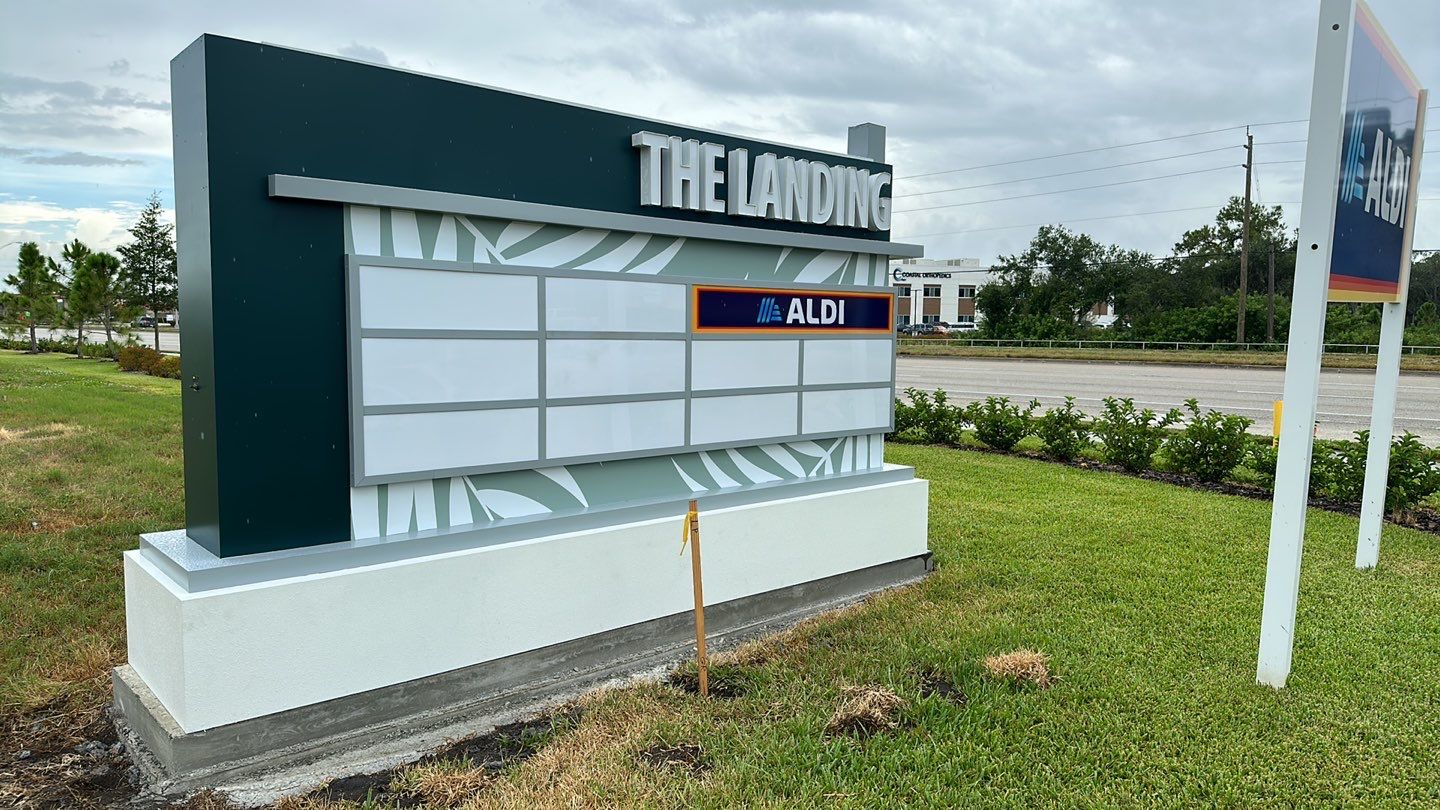 Monument Signs for The Landing by SignCrafters