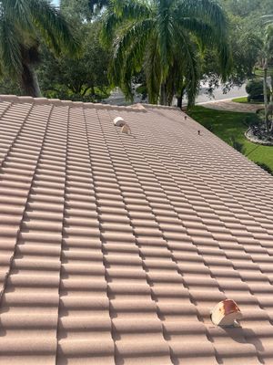 Concrete Tile Roof Leak Repair and Wood Decking Replacement in Parkland