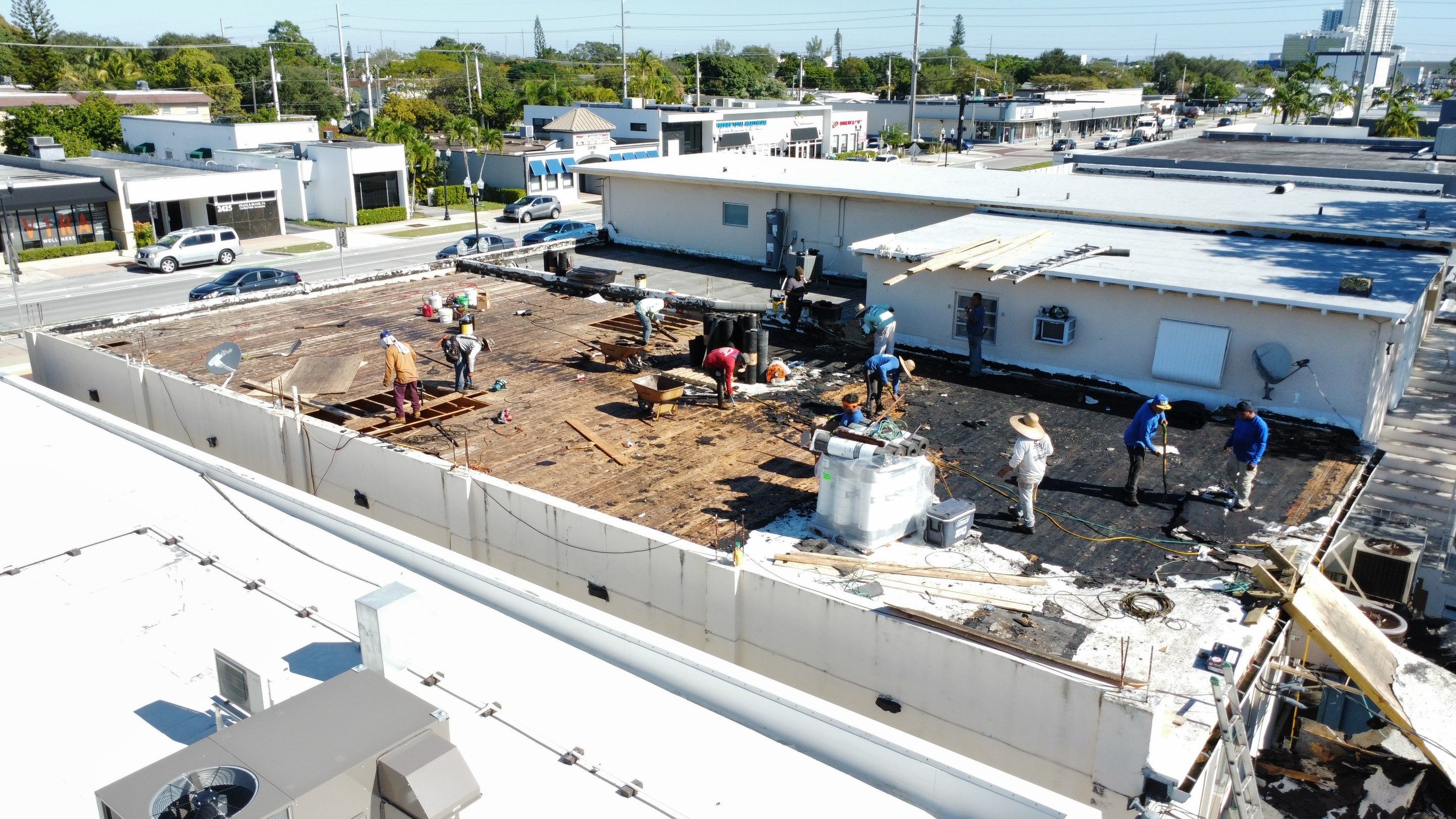 Hollywood Blvd., Hollywood, FL by G&J Roofing 