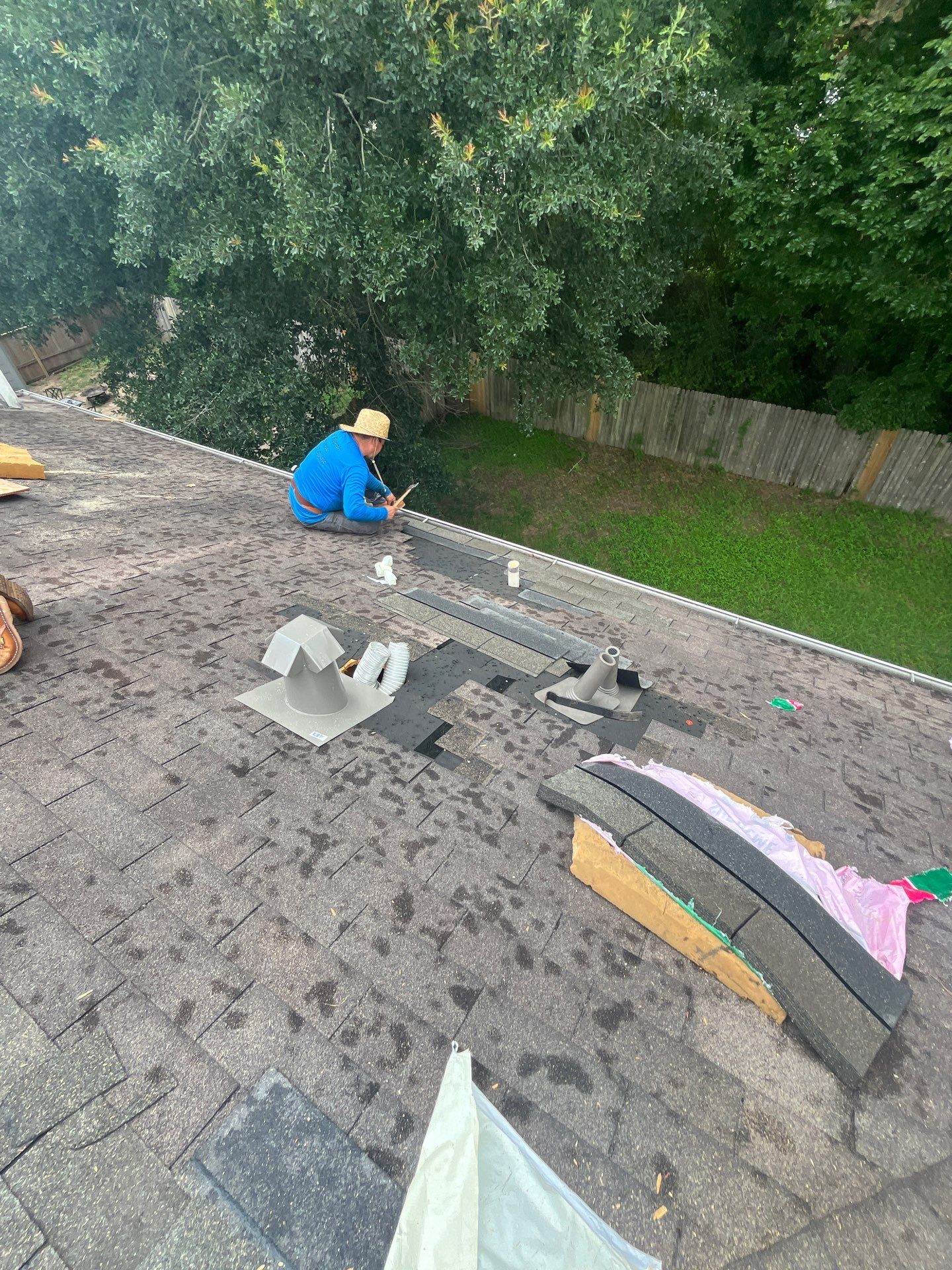 Residential Roofing Repair using Owen's Corning Duration (Lifetime) Shingles by Roof Repair Company