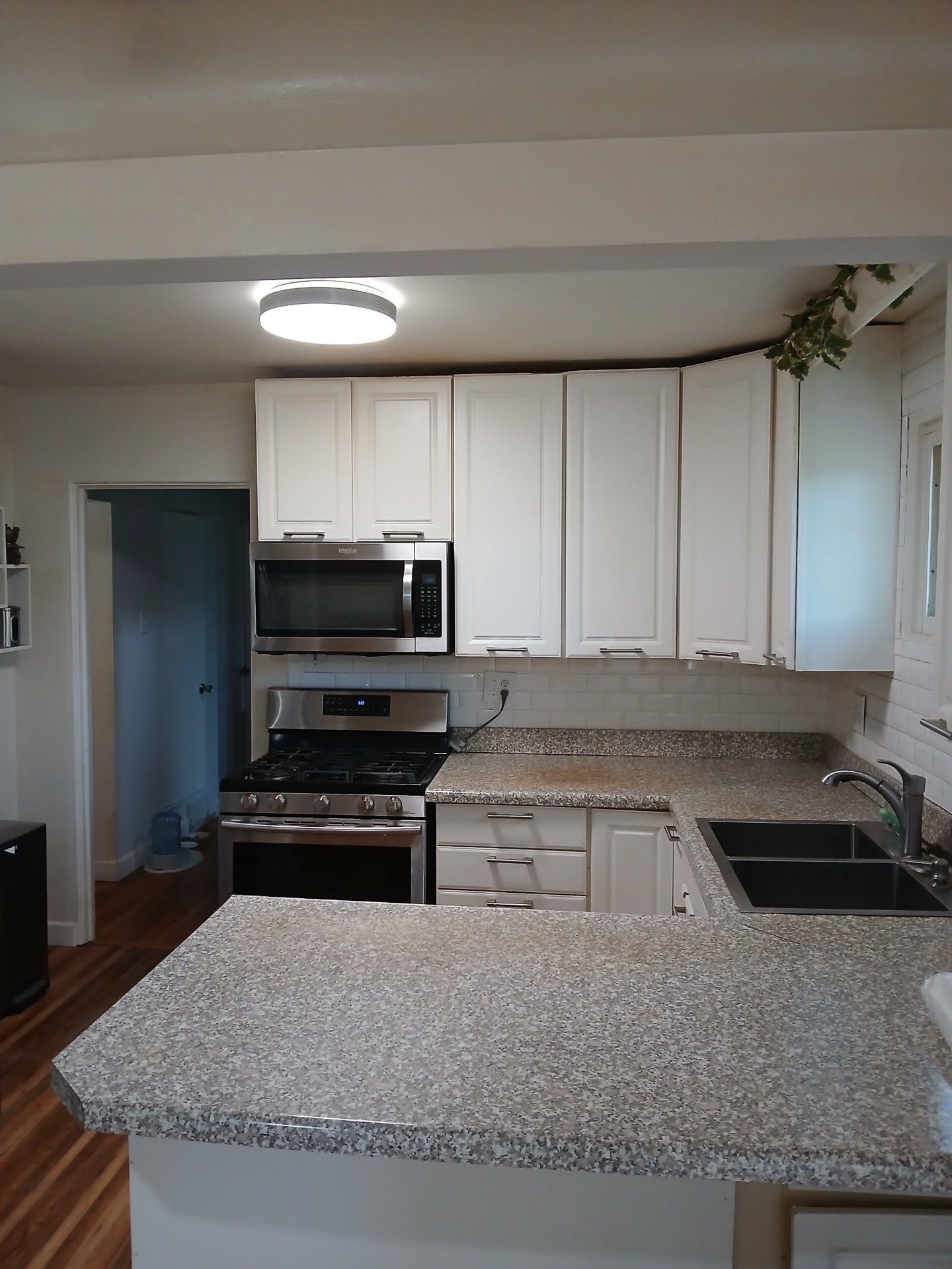 Deck and door install by Cousins Roofing Siding & Decks