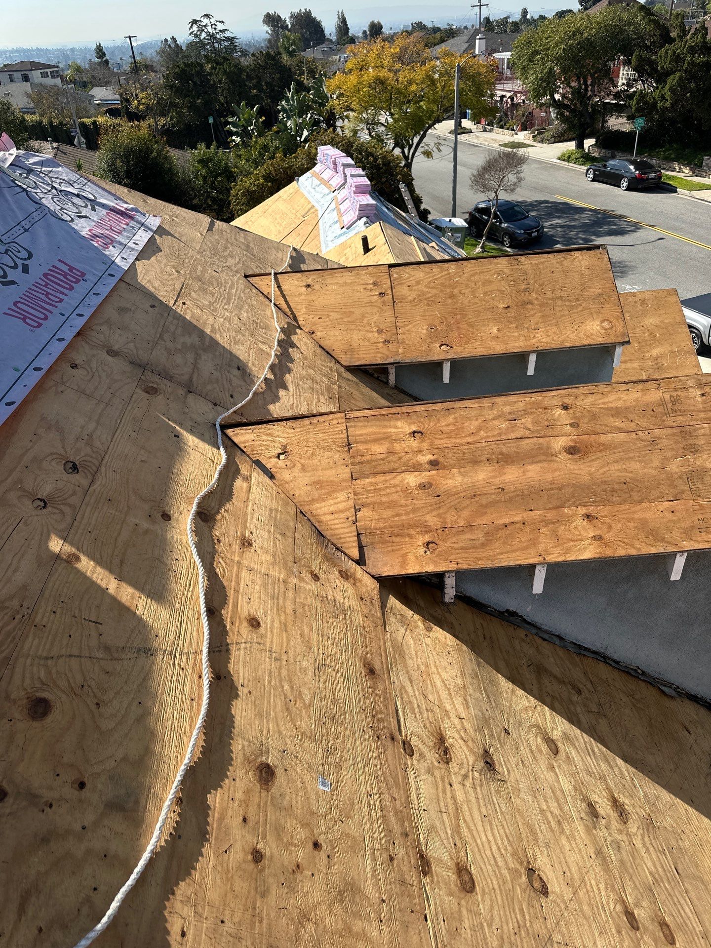 Residential Roofing Installation using Owens Corning Duration Cool Shingles by Hull Brothers Roofing