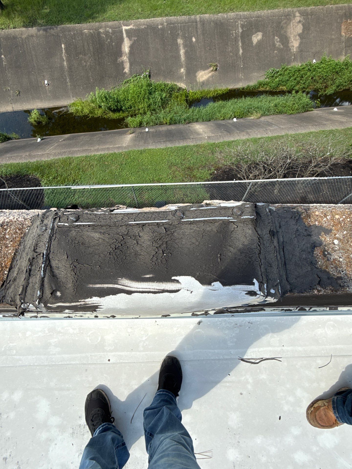 TPO Commercial Roof Replacement in The Woodlands by Abbott Roofing Company