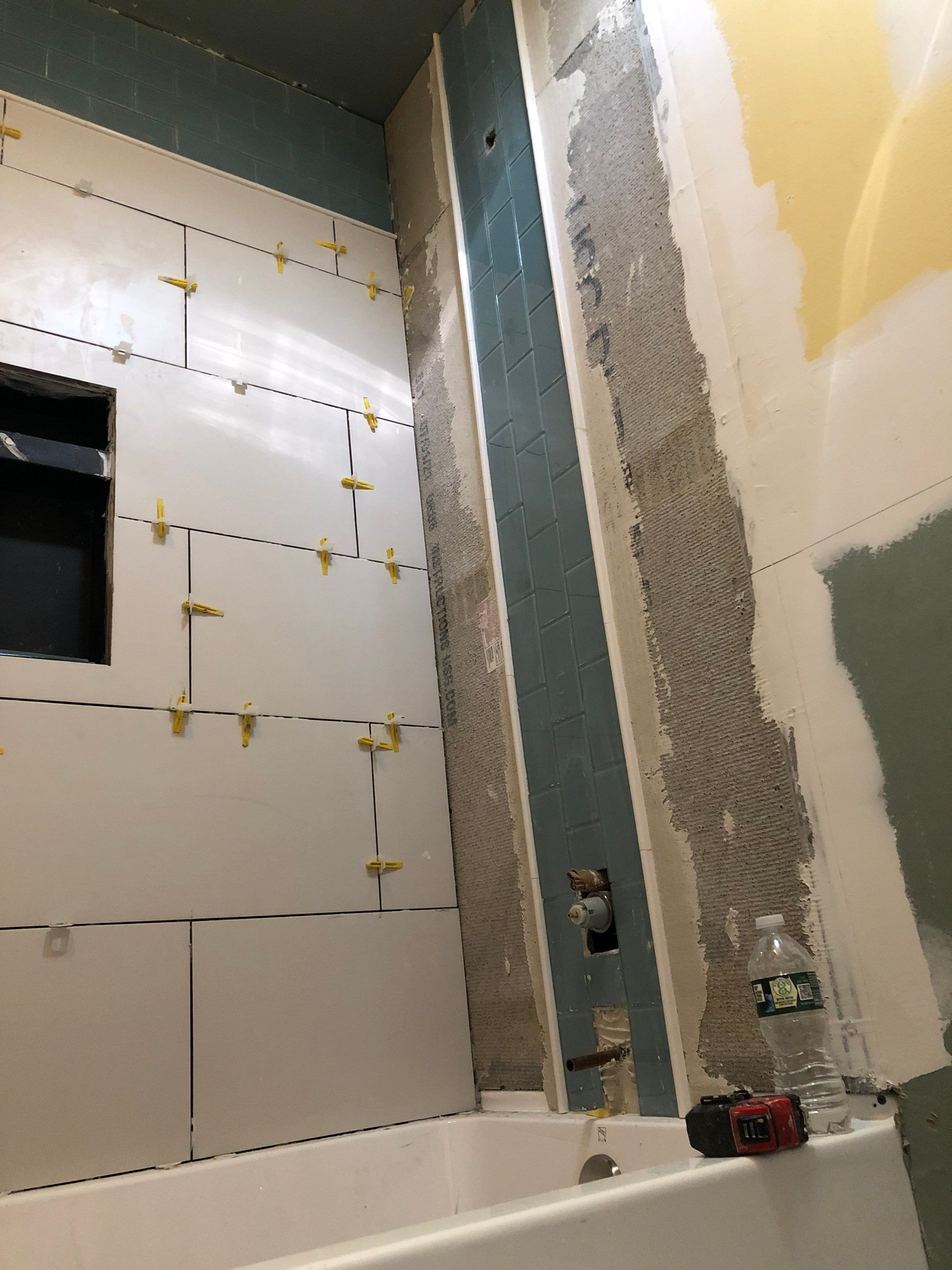 Bathroom Remodel using Tile by Home Concepts Construction