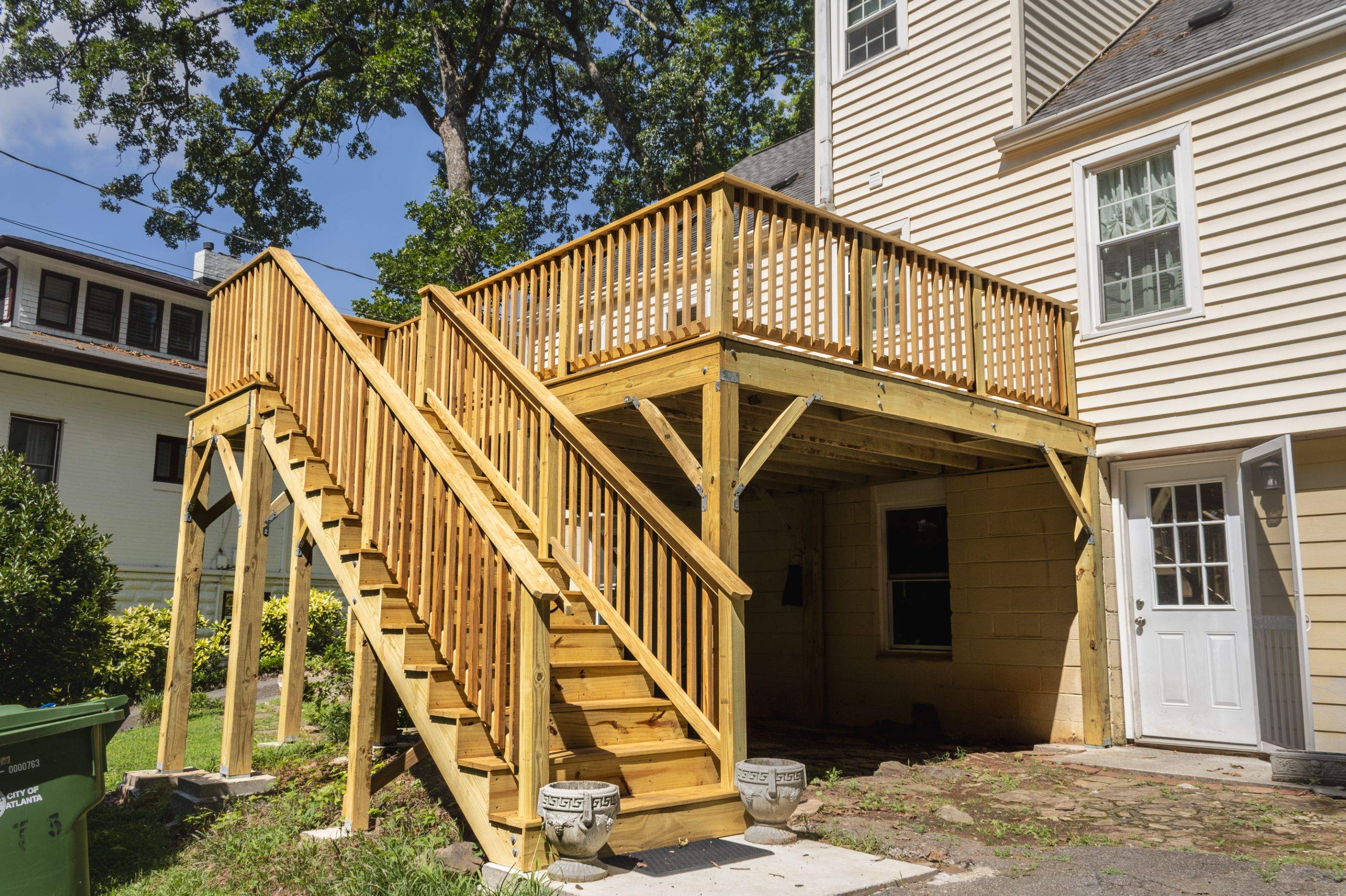 Atlanta, GA Deck Rebuild using Pressure Treated Pine by Nelson Exteriors