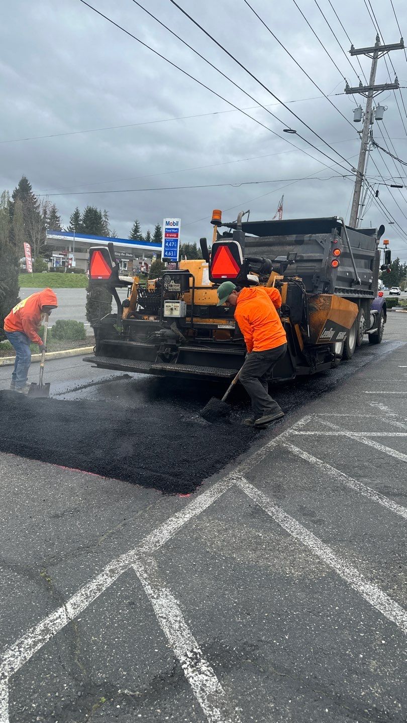 Lombardi's Restaurant/Bothell WA by Jireh Asphalt & Concrete Inc 