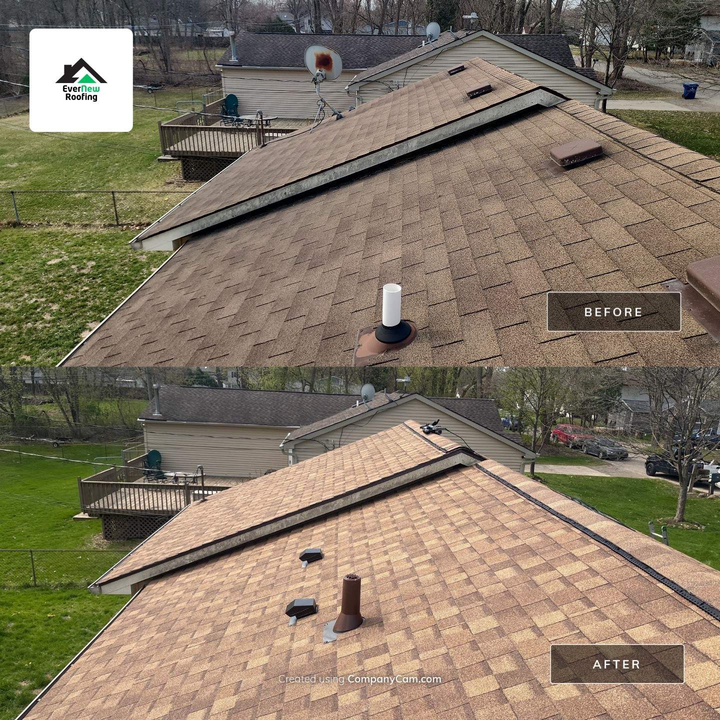 New Roof In White Lake by EverNew Roofing 