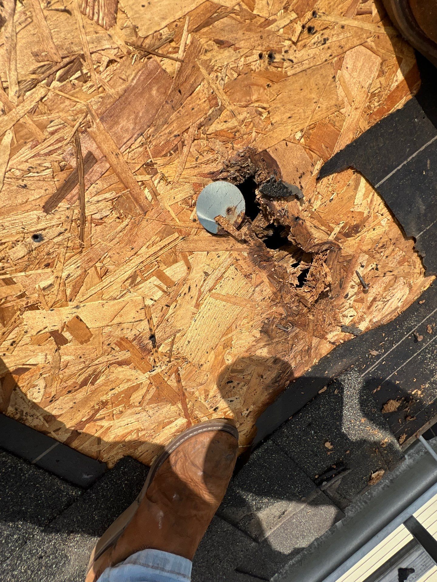 Residential Roofing Repair using Owen's Corning Duration (Lifetime) Shingles by Roof Repair Company