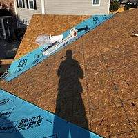 Project in Spring by Royal Crown Roofing