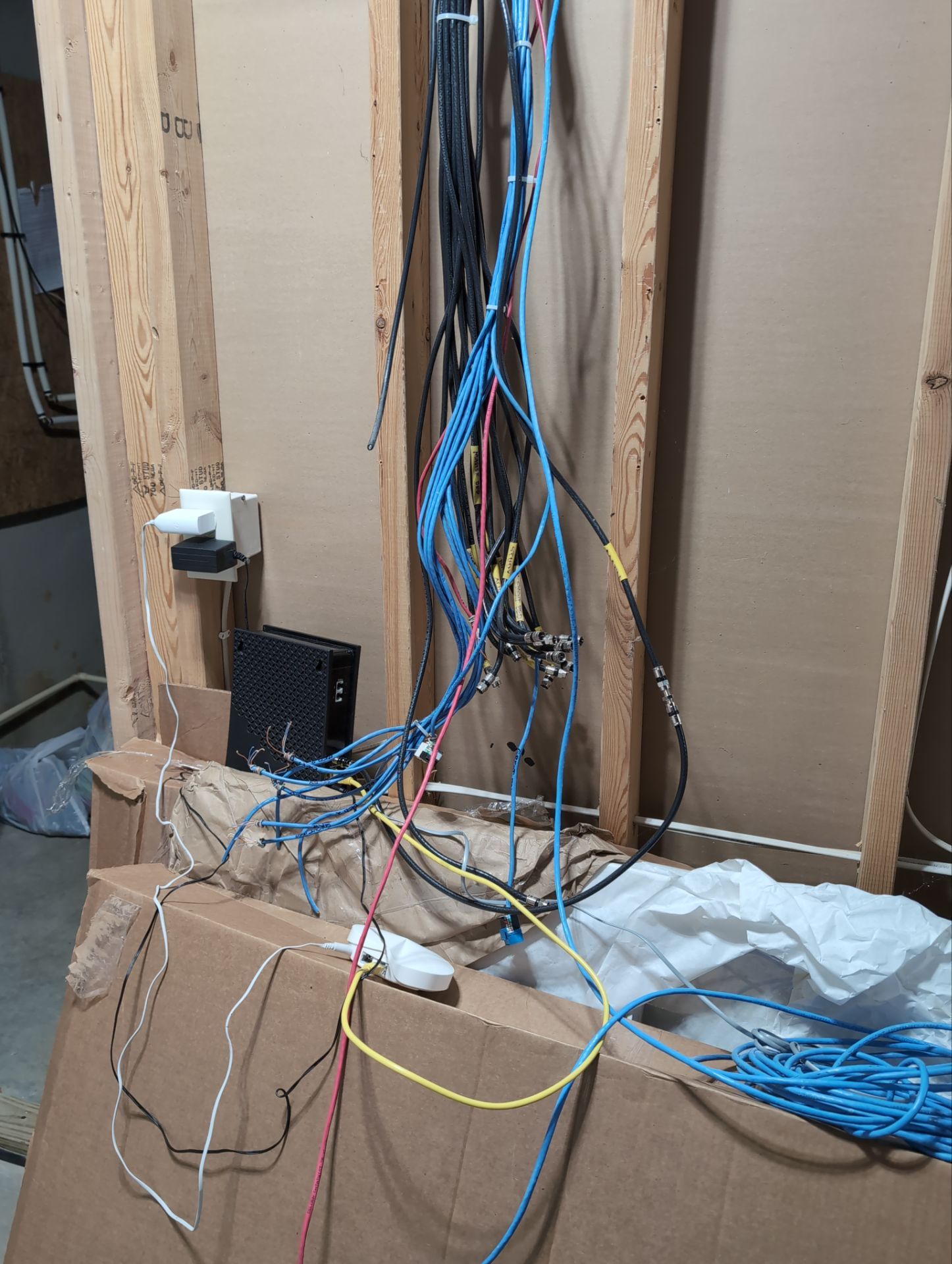 Residential Audio Visual and Network Rack Installation in Waynesville by Techkinect