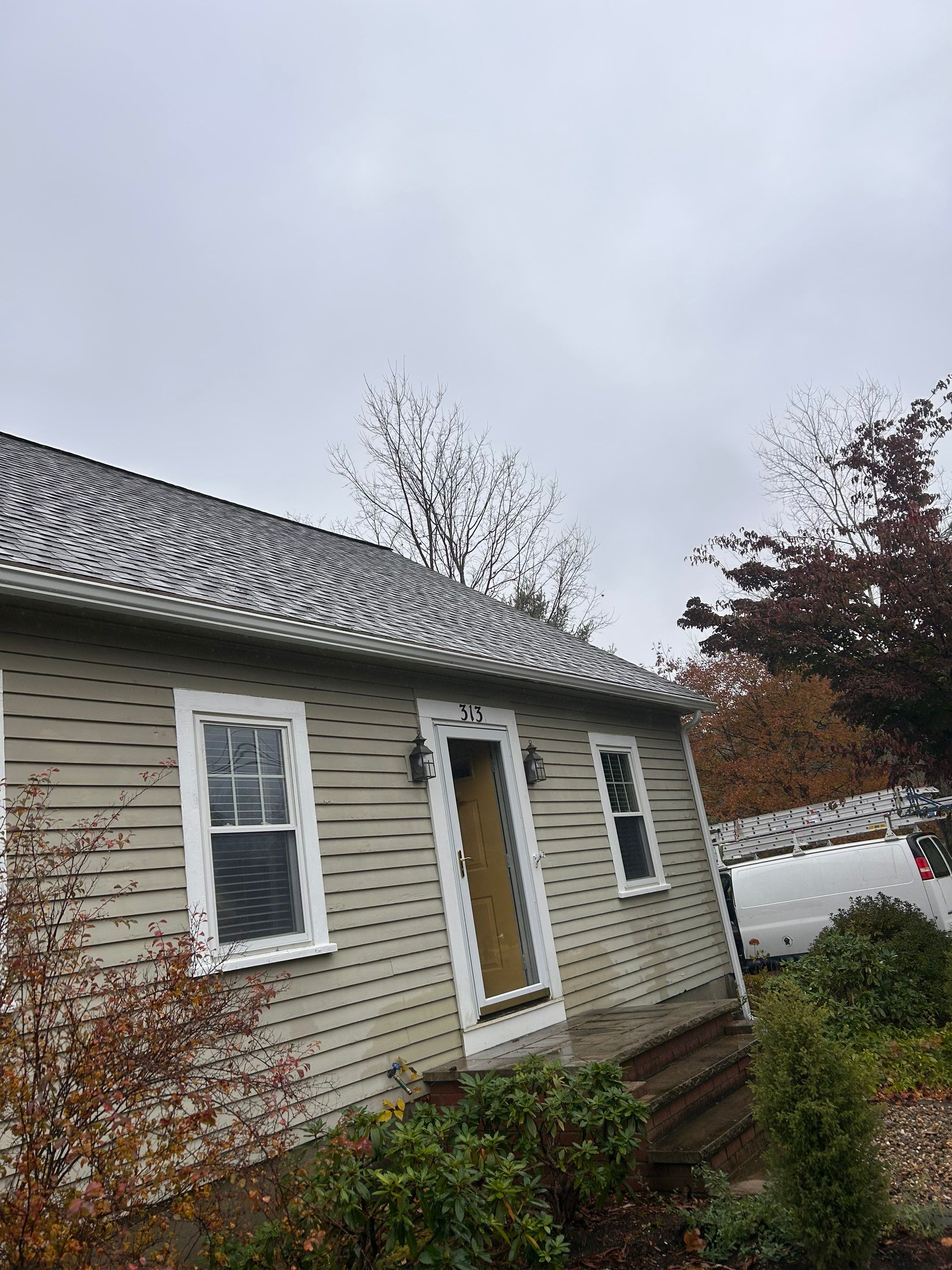 Groton Gutter Replacement - Front & Back Main Home by Mighty Dog Roofing of Greater Middlesex County