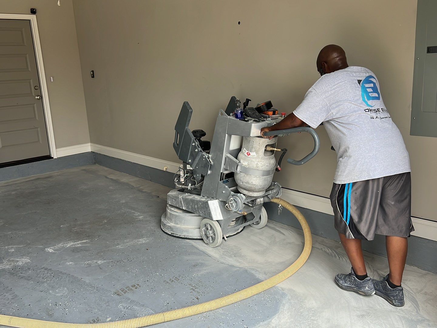 Domino Does It!  by Deese Elite Concrete Coatings