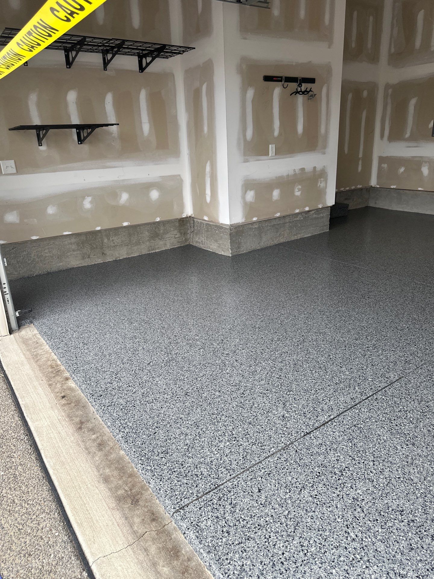 Garage Floor Coating using Nightfall by My Garage Floor Guys