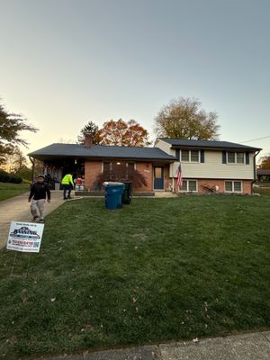 Faifax : Residential Roof Replacement with CertainTeed Landmark Pro in Max Def Coastal Blue