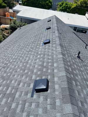 Residential Roofing Installation using GAF HDZ Shingles