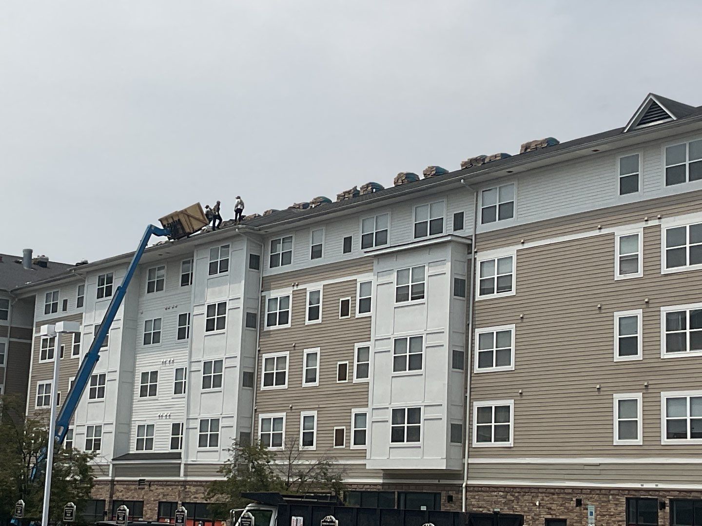 Multi-Family Commercial shingle roof by Alpha Design Services