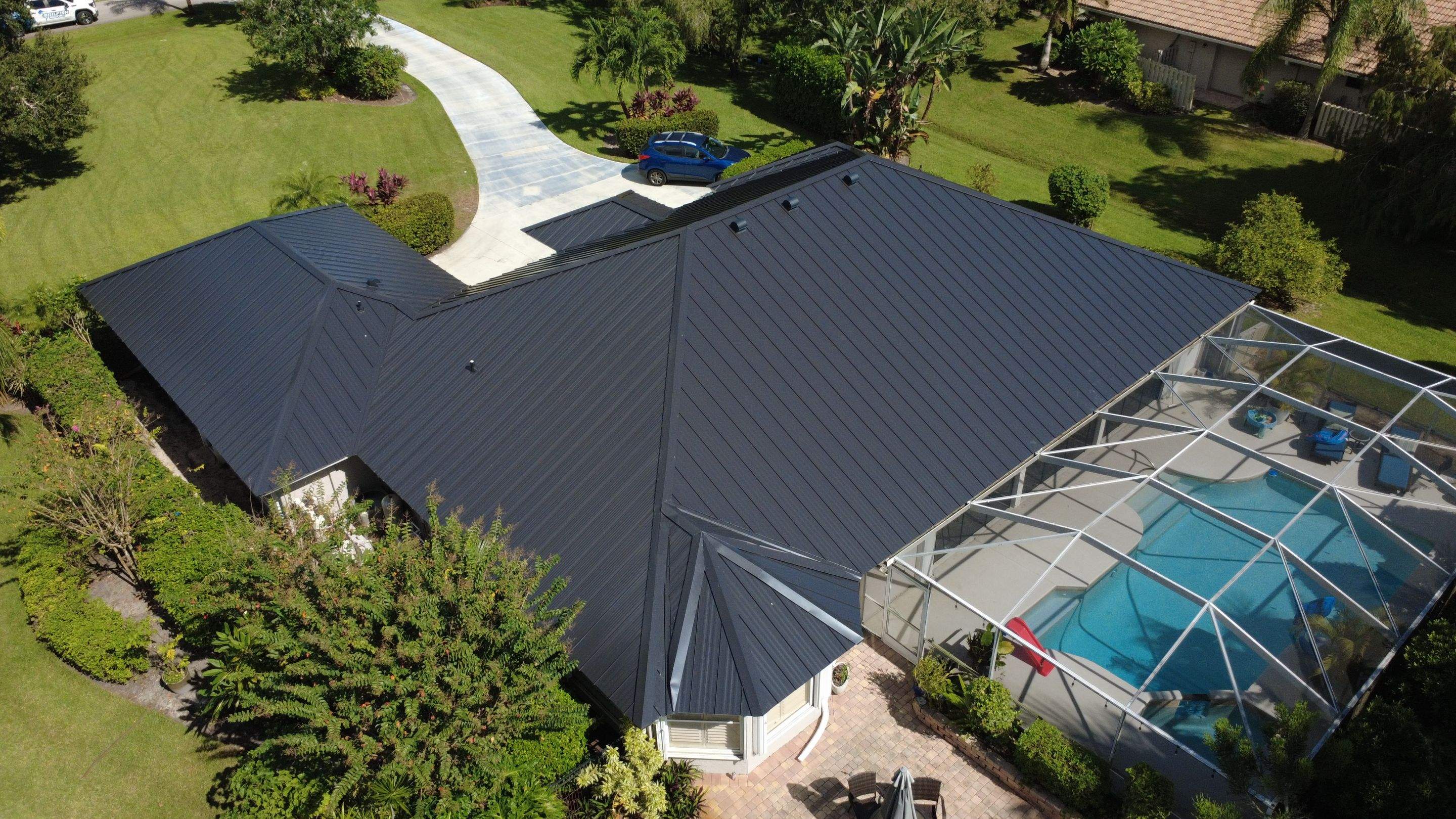 Kynar (Color Coated) Standing Seam Metal Roof Replacement by Sailfish Roofing