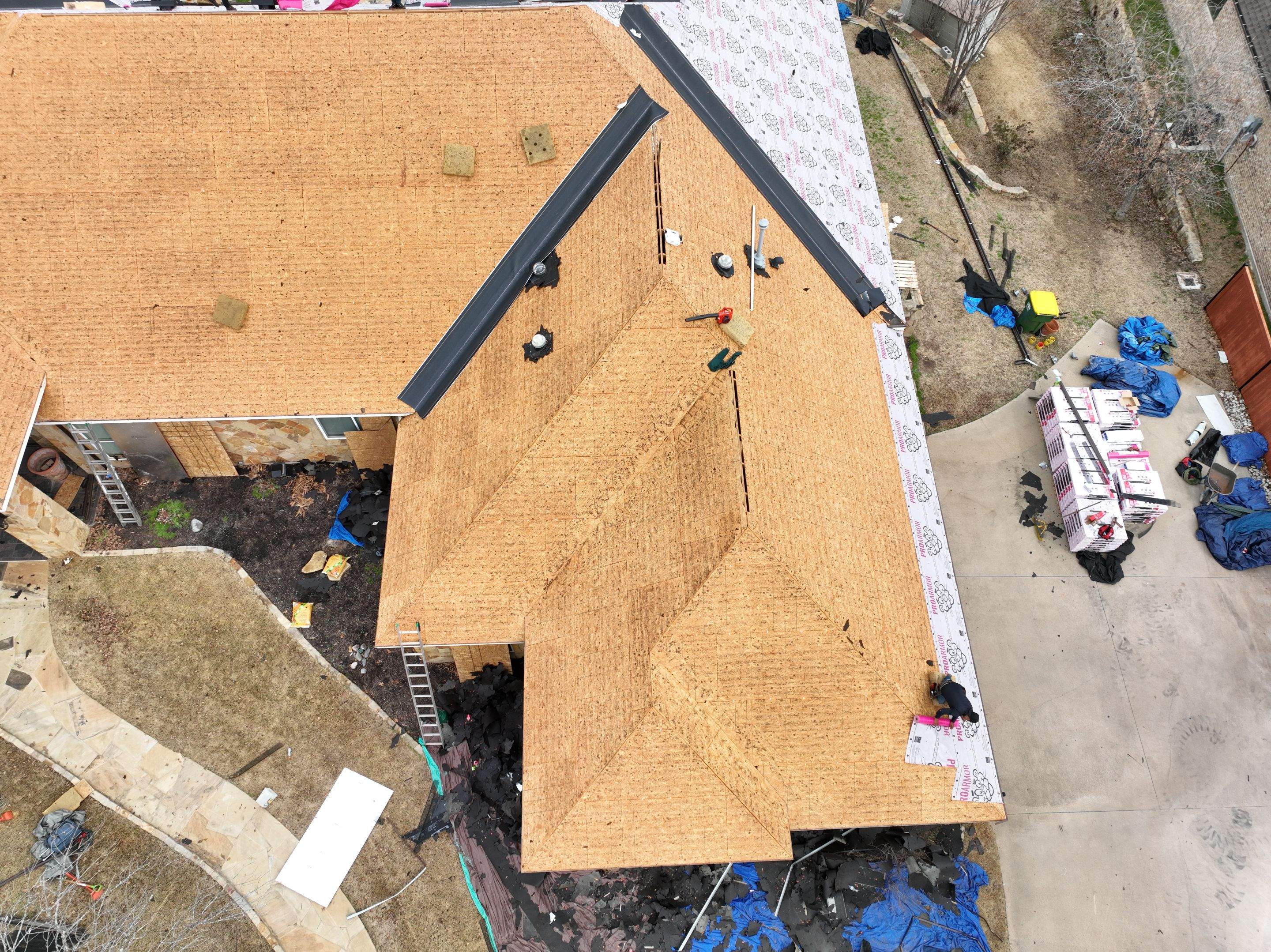 Residential Roofing Installation using Owens Corning Duration by Becker Roofing and Exteriors