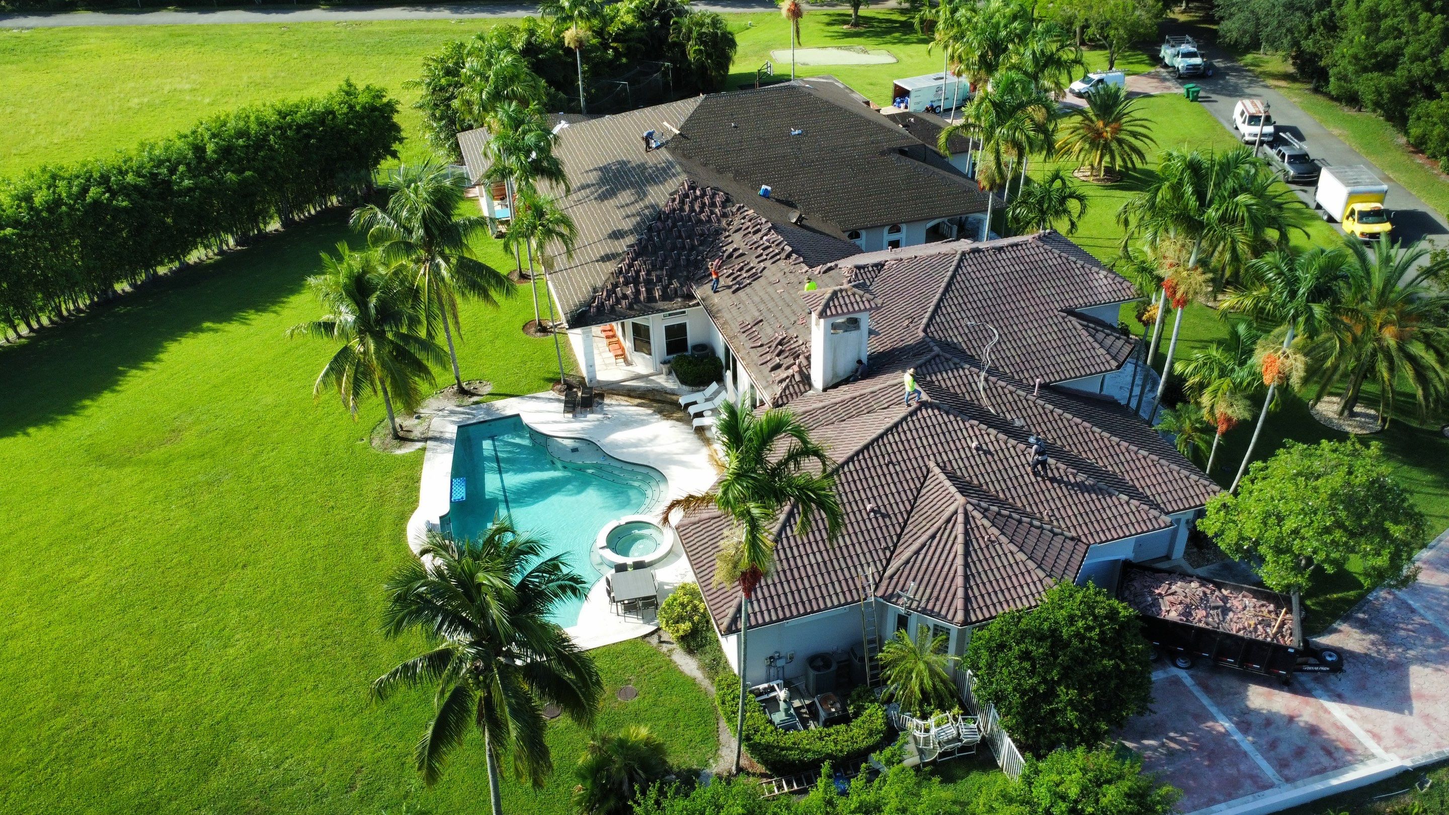 Peppertree Circle West, Davie, FL by G&J Roofing 