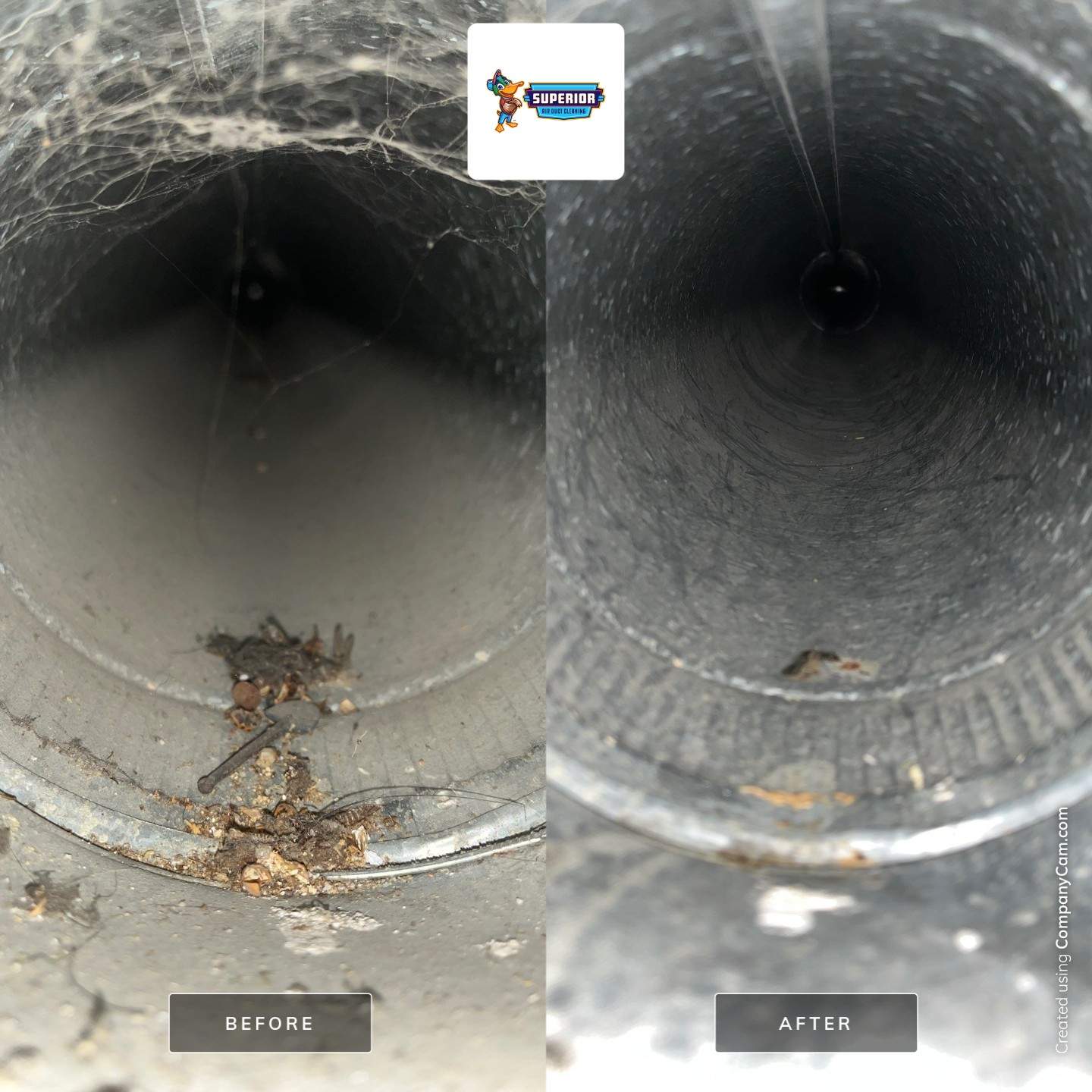 Air Duct Cleaning With a Vacuum Truck in Georgetown, PA by Superior Air Duct Cleaning