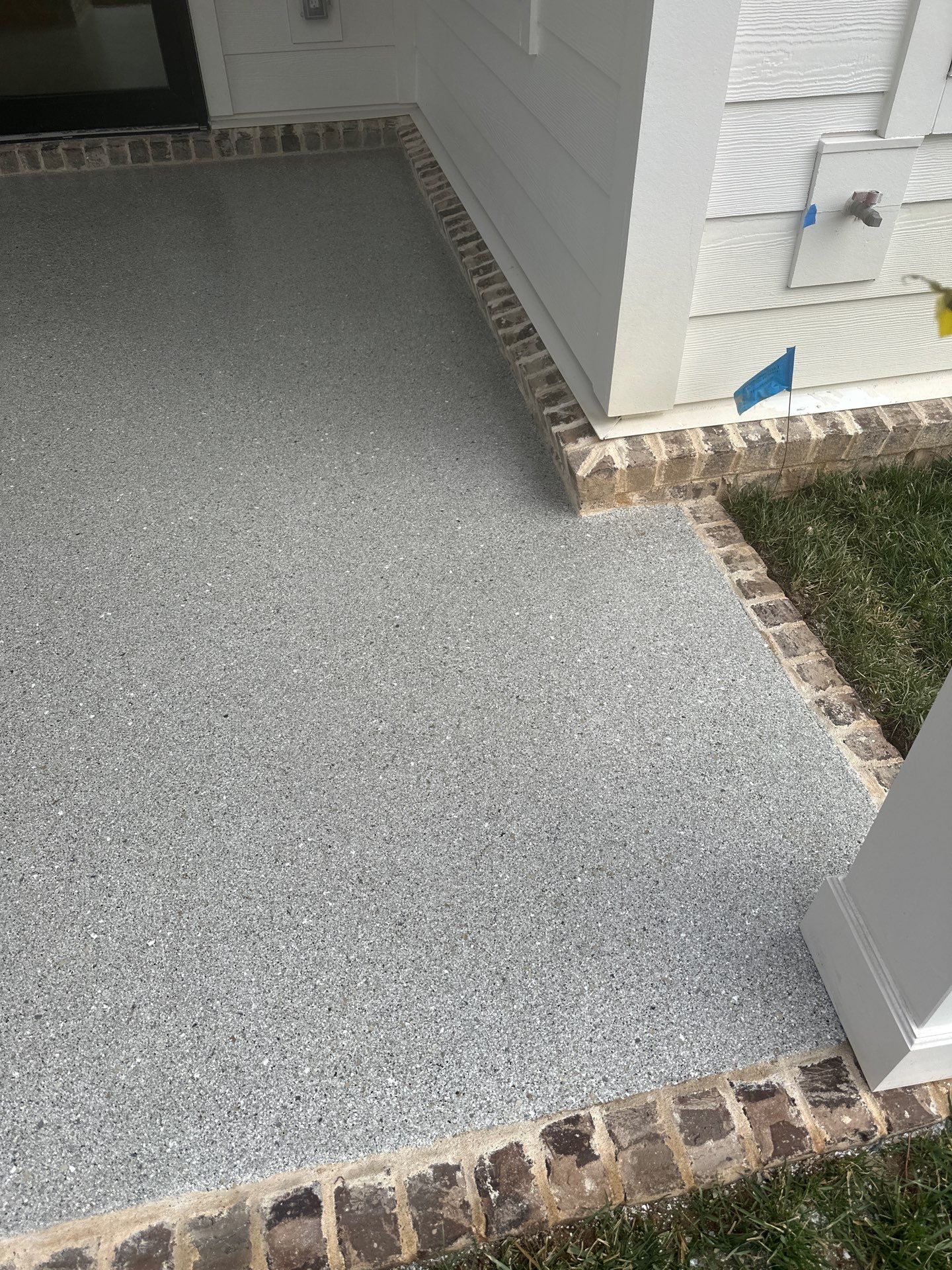 Patio Floor Coating using Quartzite by My Garage Floor Guys