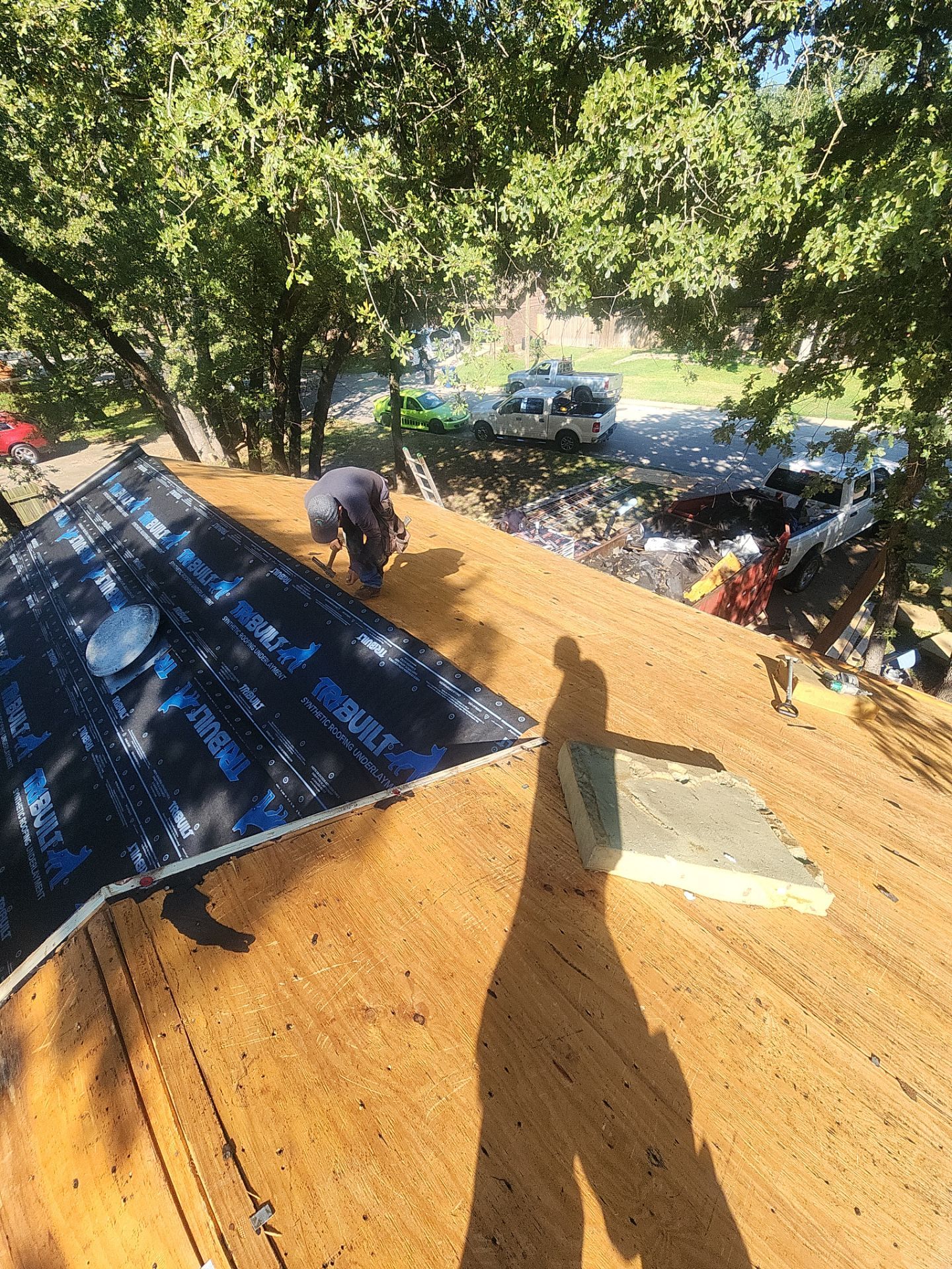 Project in Azle by Lonestar Roofing and Restoration LLC.