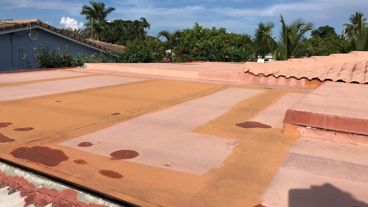 Residential Roofing Installation using 1" Nail strip metal roof by BLUES BROTHERS ROOFING