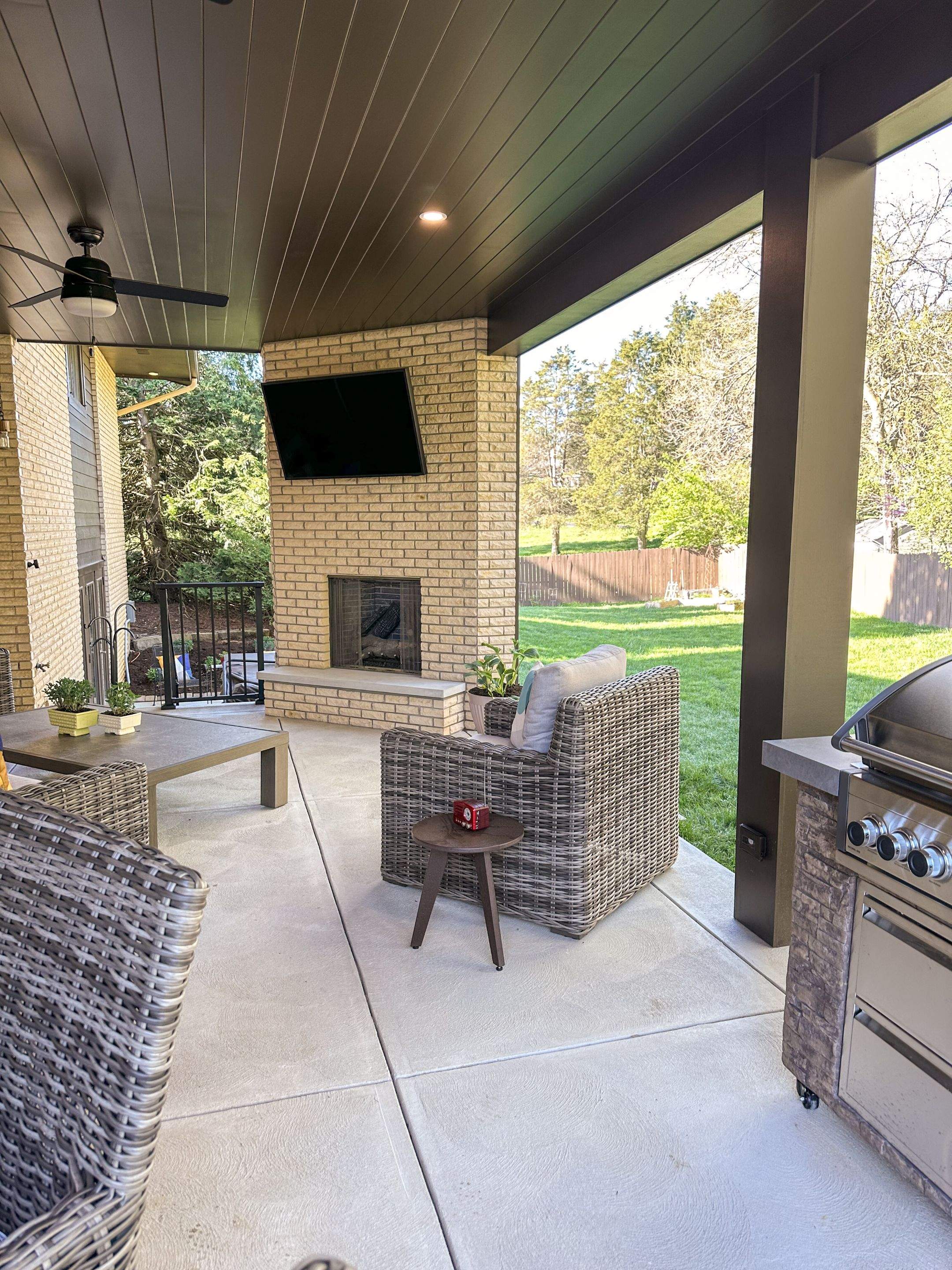 Centerville Covered Patio by Zengel Group