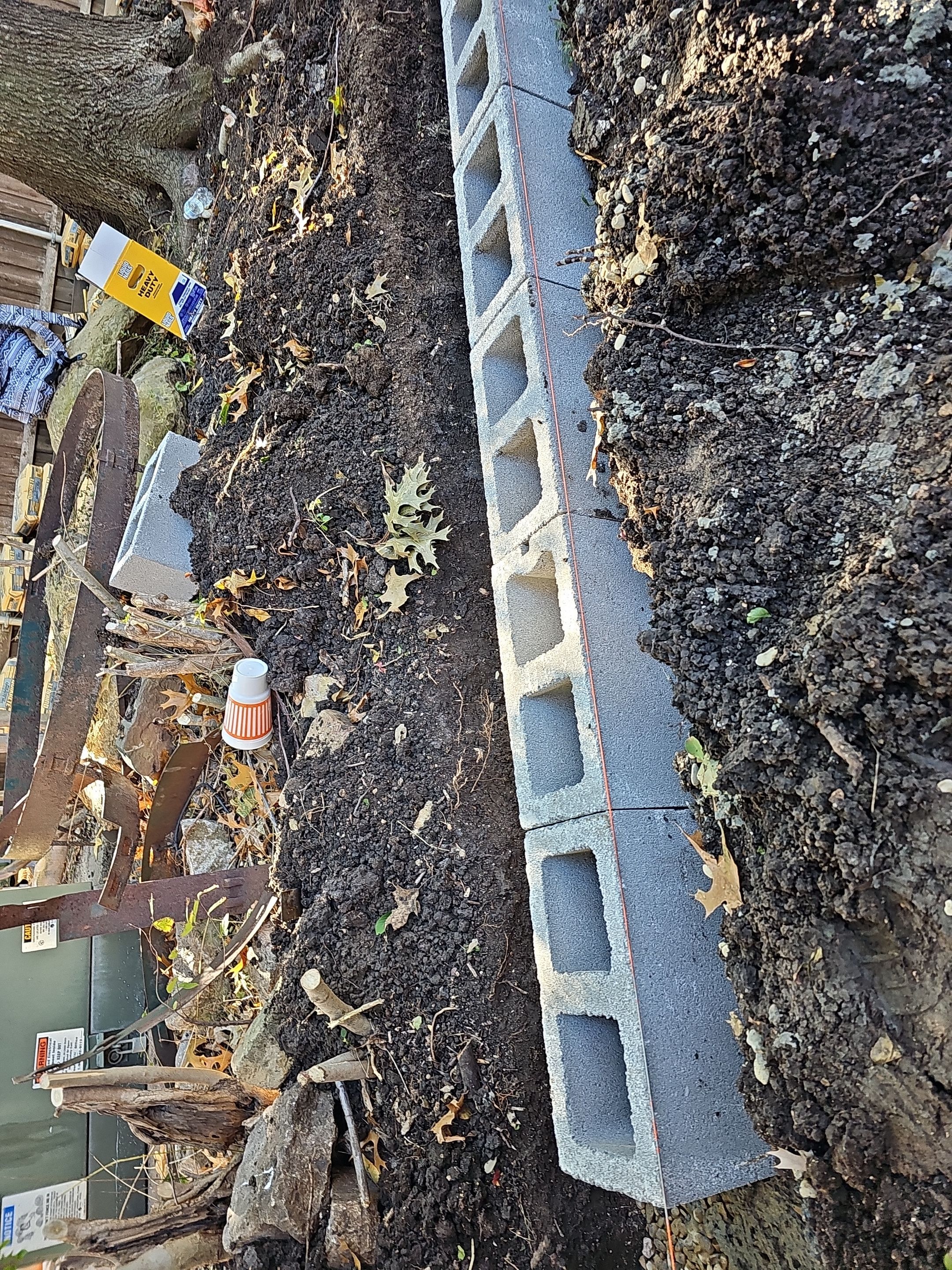 French Drain & Retaining Wall by EL-GC LLC 