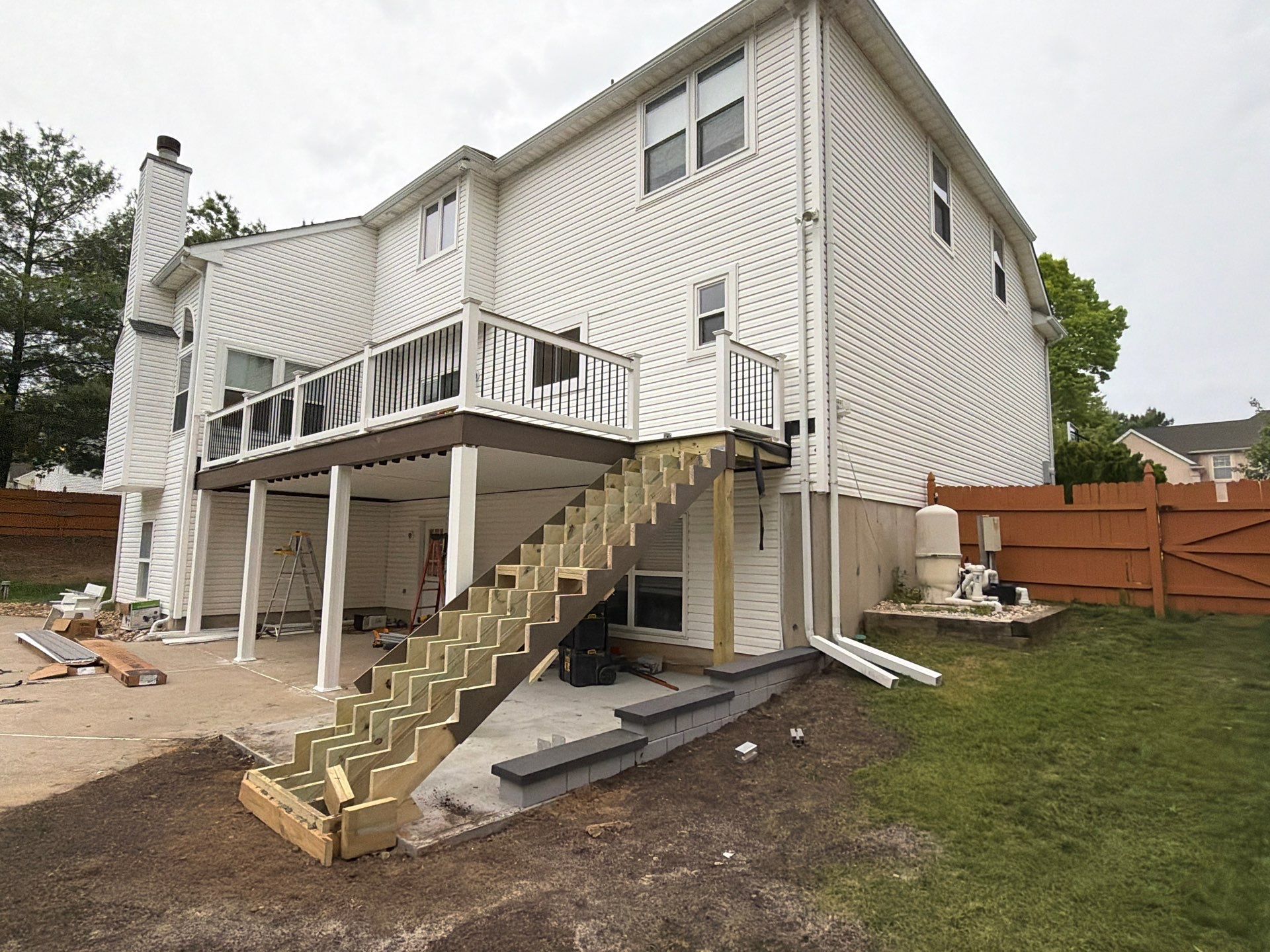 New Deck in Voorhees Township, New Jersey by deck guardian