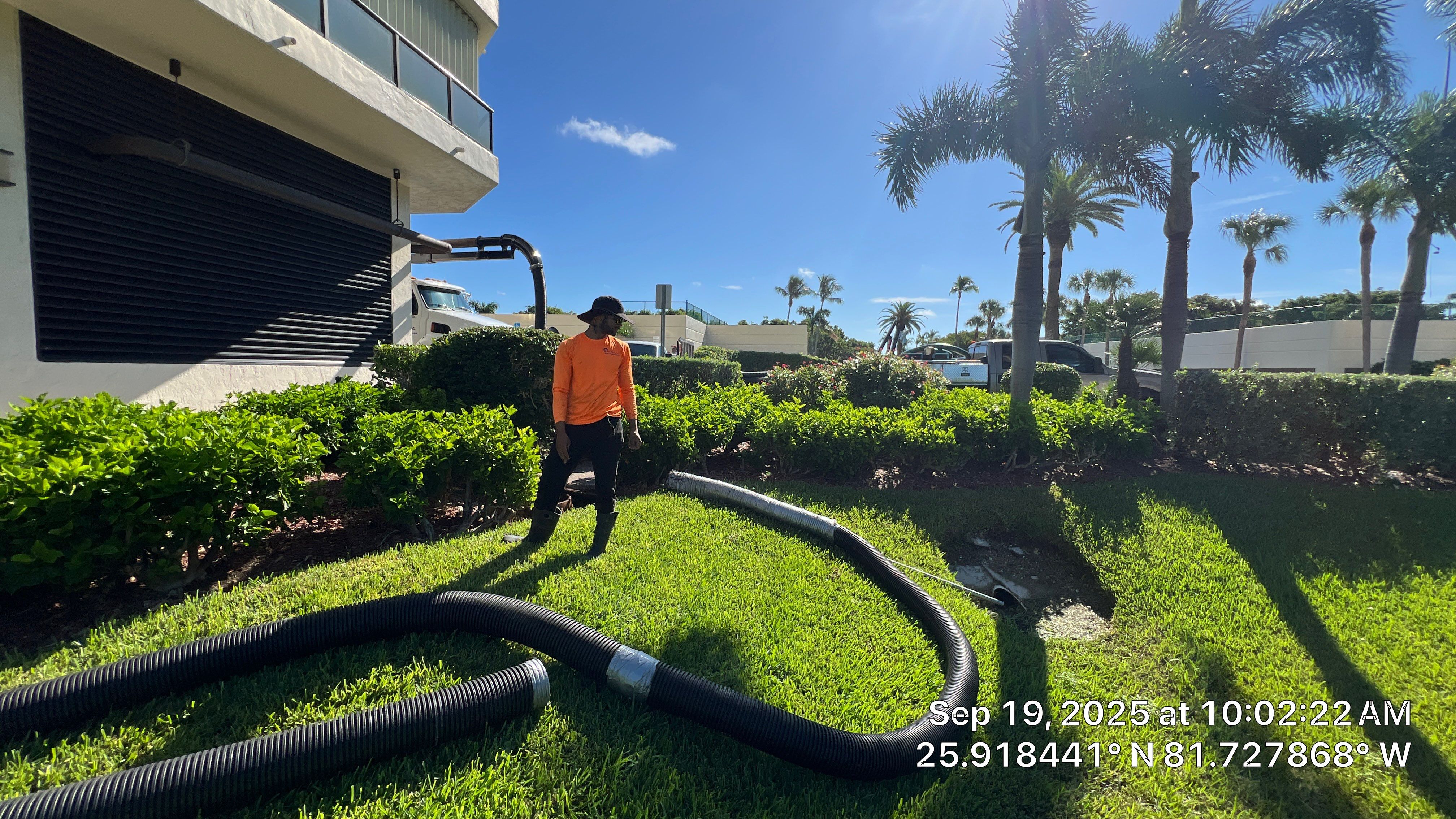 Condo Storm Water System Cleaning and Maintenance by APS Power & Water