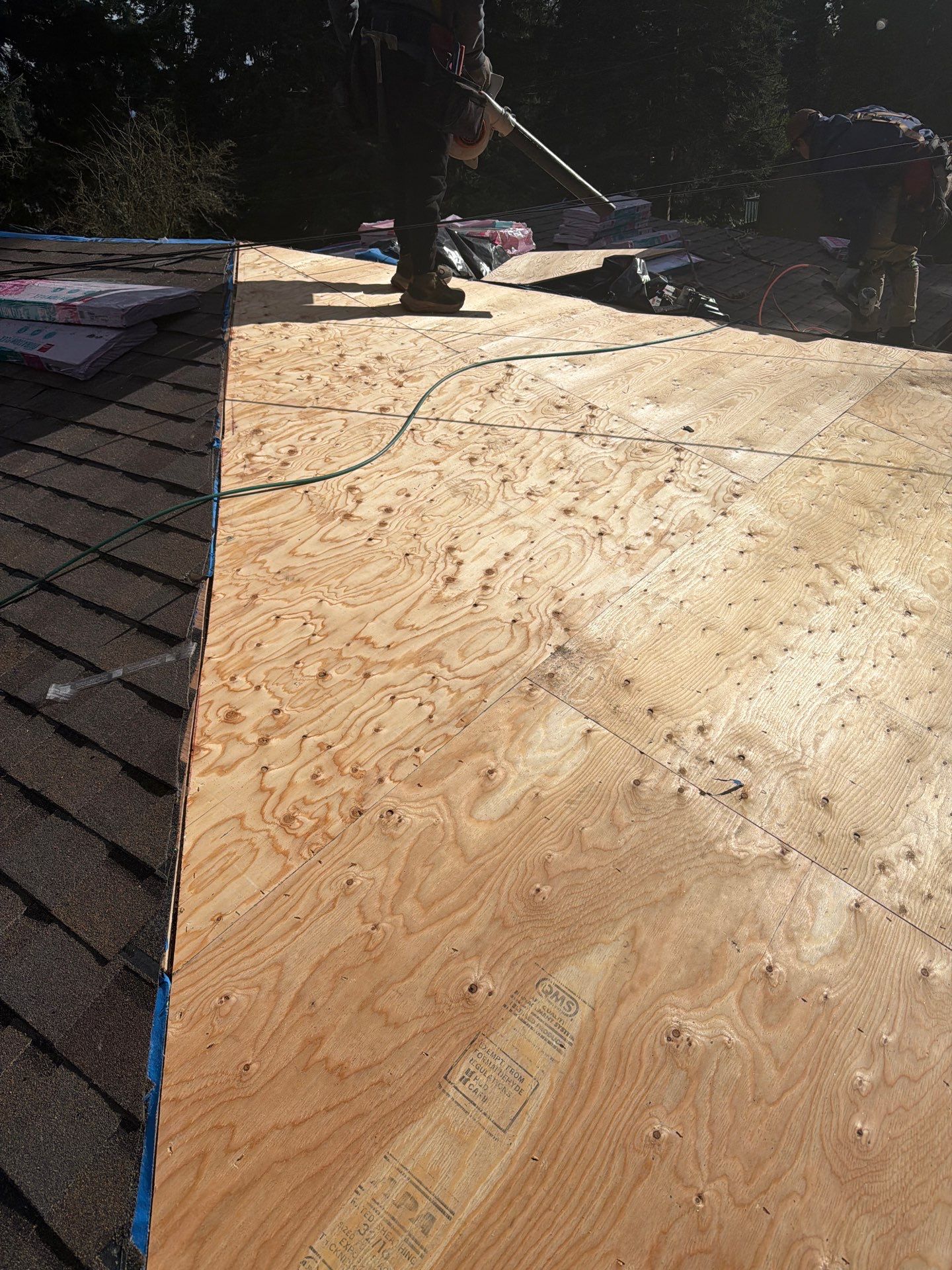 Residential Roofing Installation using GAF UHDZ Shingles by Roofing Formula LLC