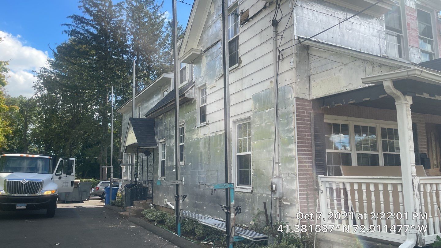 New roofing siding and gutters in new have CT by A Plus Exterior