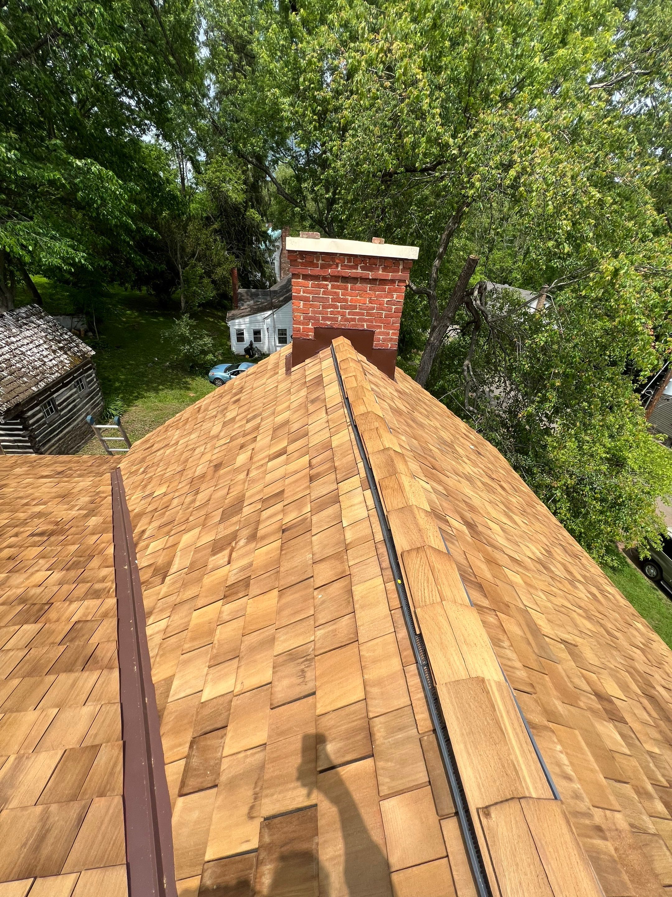 Gainesville Historic Structure: Western Red Cedar #1 Perfection G&R CCA Cedar Shakes by RM Banning, Inc.