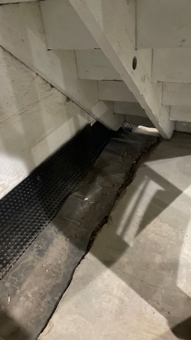 Interior Drain Tile & Wall Drainage in Northeast Minneapolis by Waterproofing Northeast